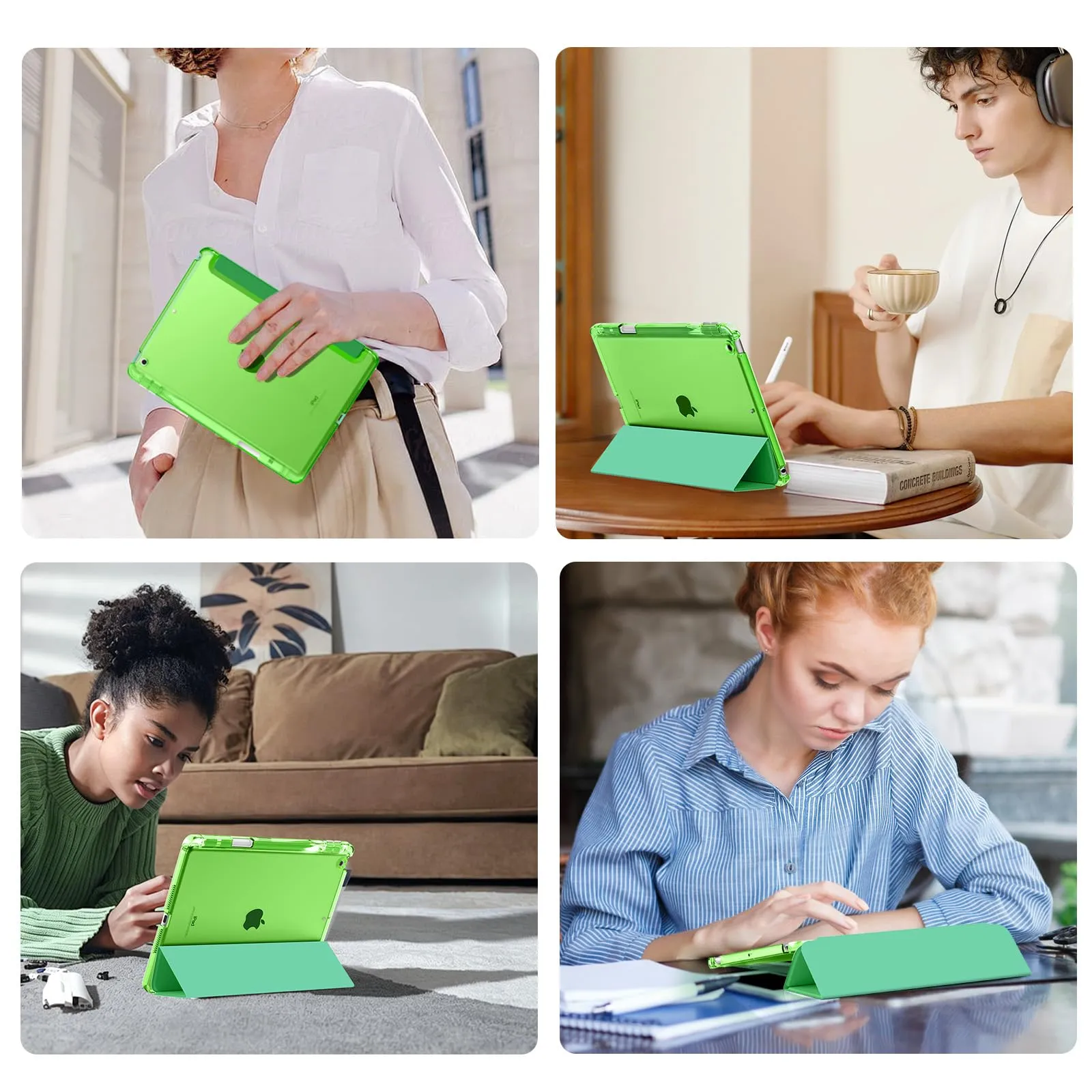 MoKo Cover per iPad 9a/8a/7a Generazione 10,2 Pollici con Portapenna - immagine 9