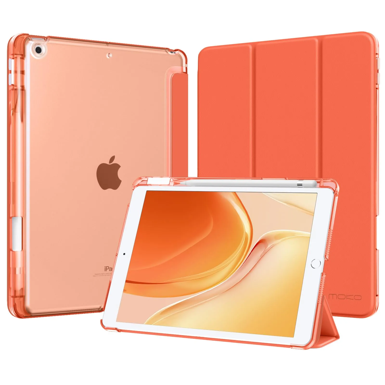 MoKo Cover per iPad 9a/8a/7a Generazione 10,2 Pollici con Portapenna - immagine 1