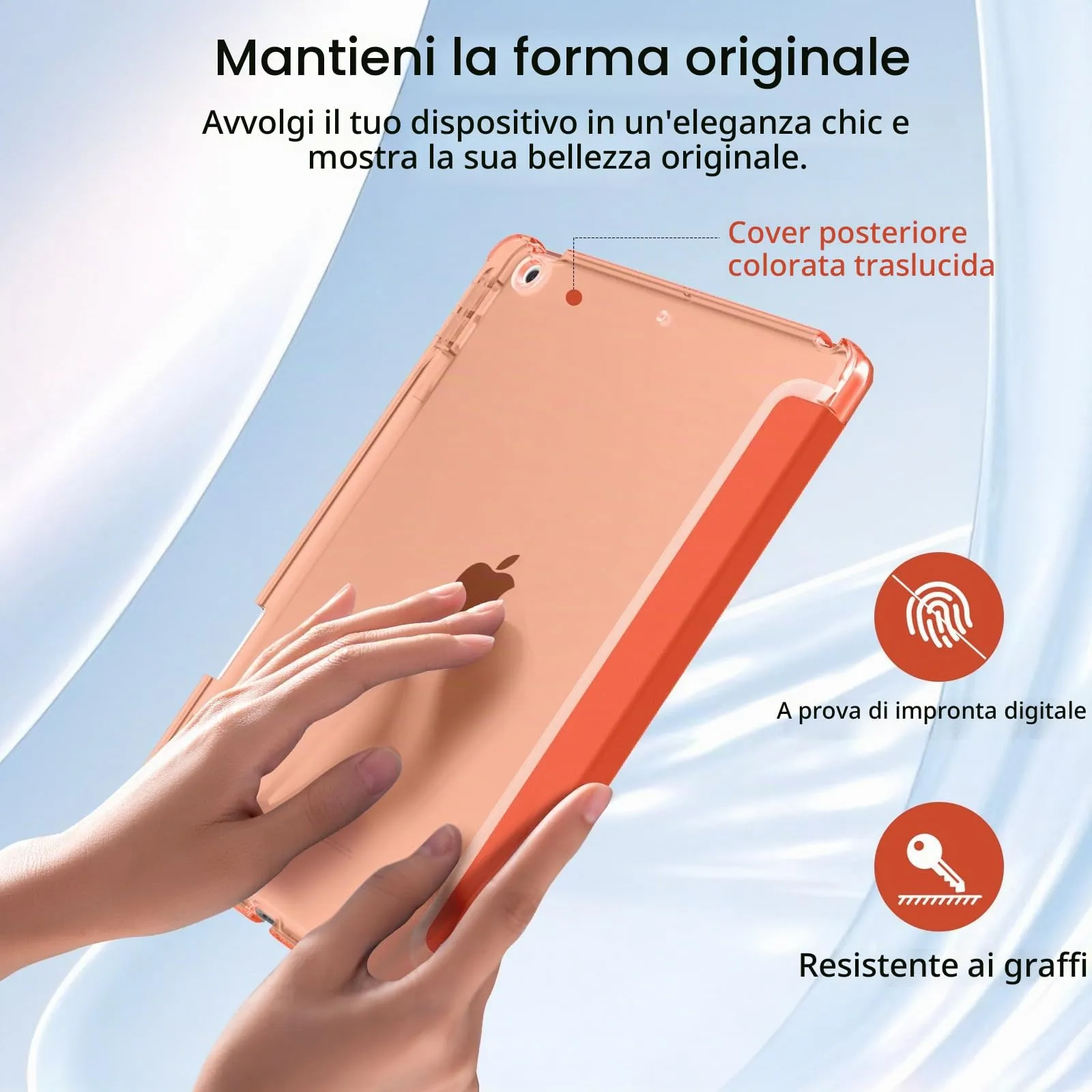 MoKo Cover per iPad 9a/8a/7a Generazione 10,2 Pollici con Portapenna - immagine 5