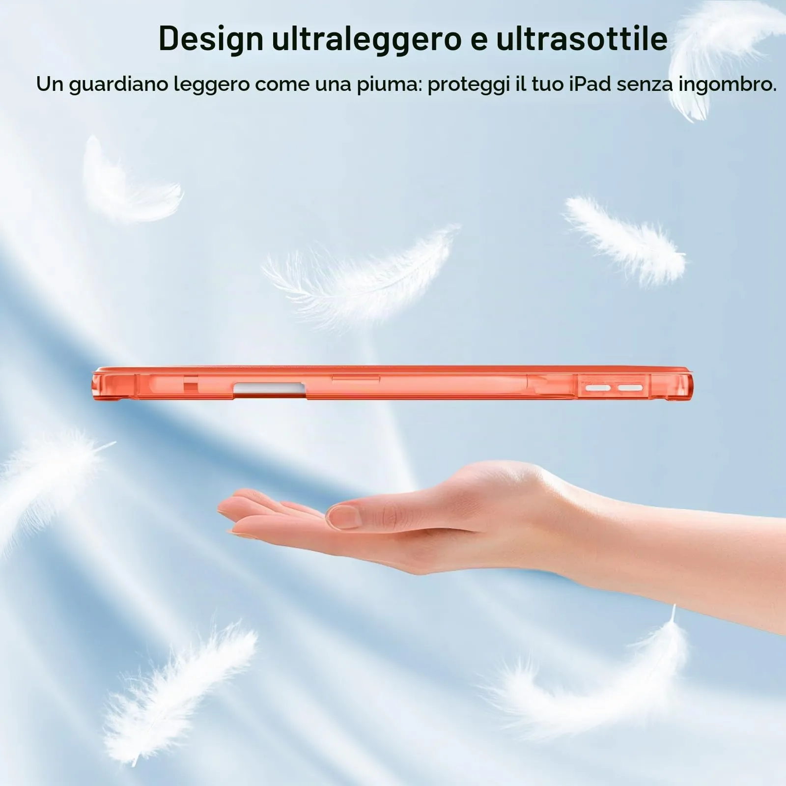 MoKo Cover per iPad 9a/8a/7a Generazione 10,2 Pollici con Portapenna - immagine 8