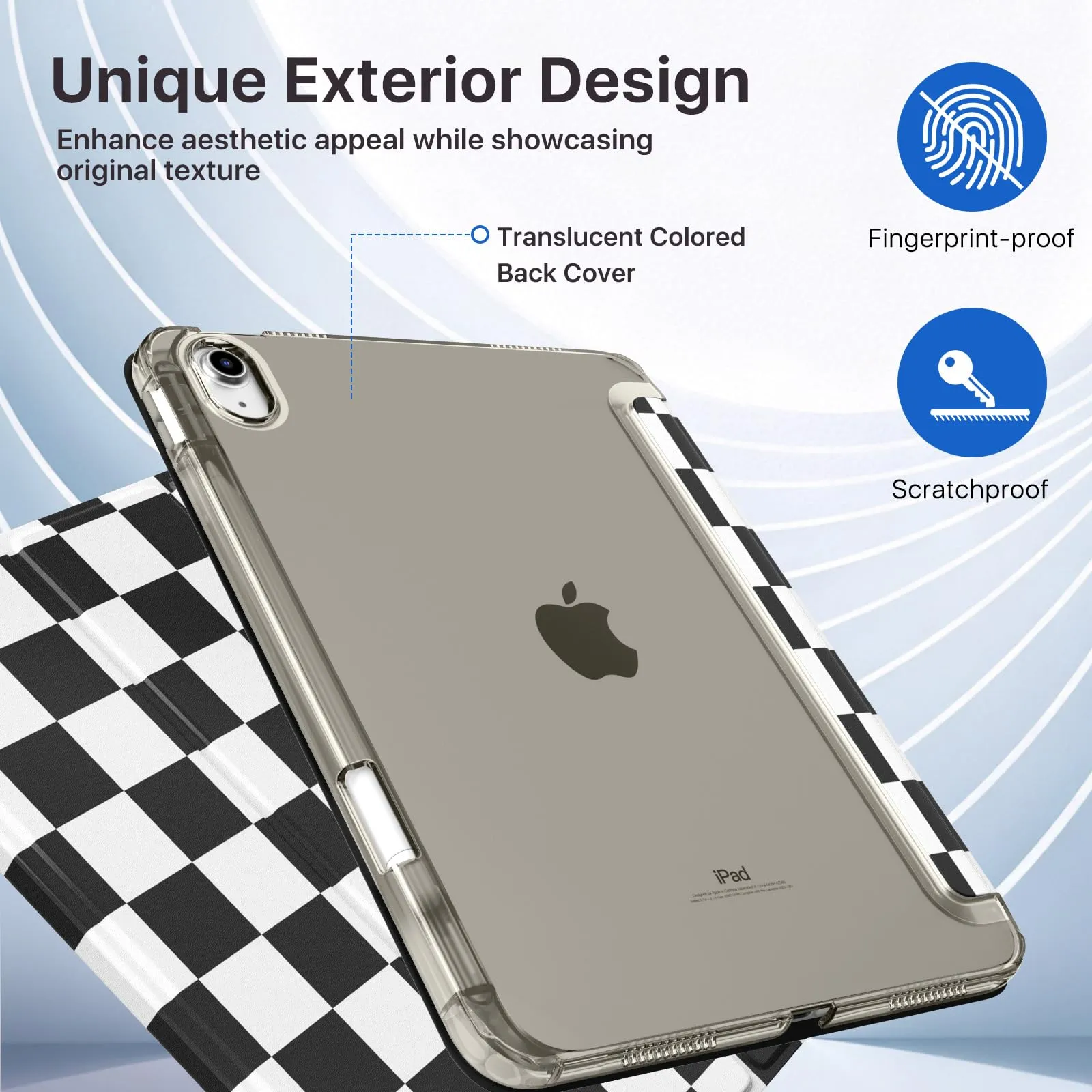 MoKo Cover per iPad 11a Generazione 11 Pollici (A16) e iPad 10a Gen 10,9" - immagine 5