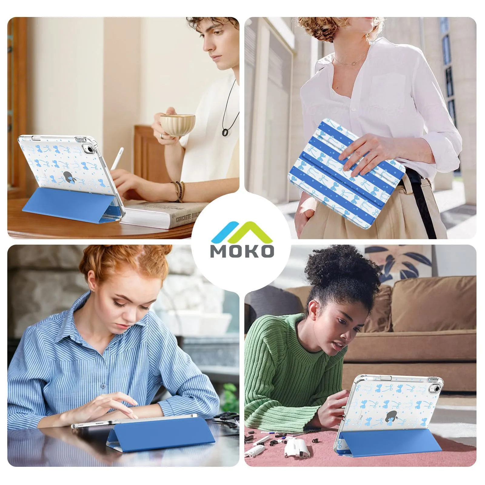 MoKo Cover per iPad 11ª Generazione 11 Pollici (A16) e iPad 10ª Generazione 10,9 Pollici - immagine 8