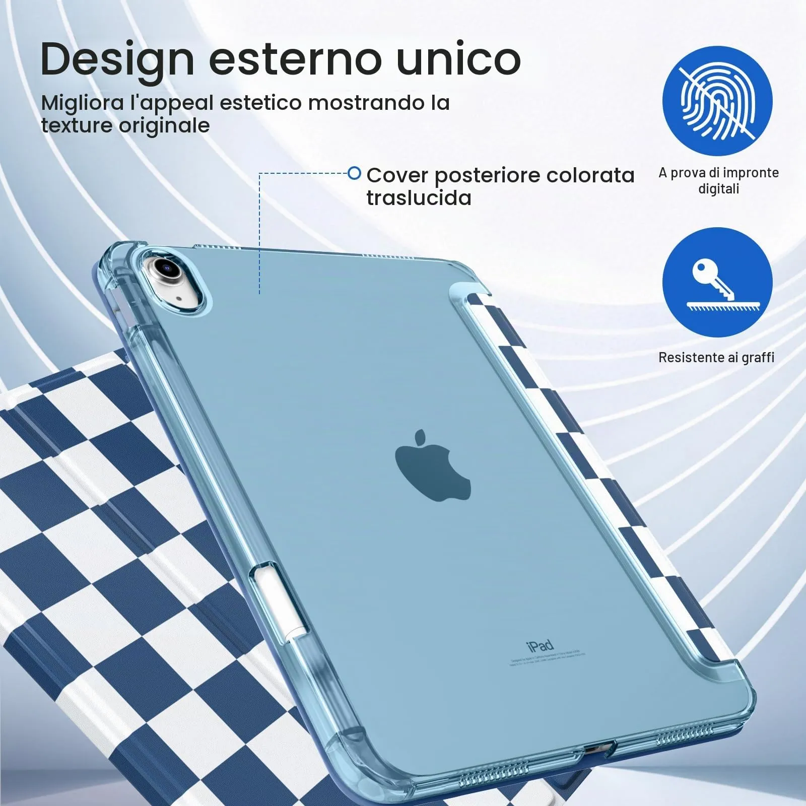 MoKo Cover per iPad 11a Generazione 11 Pollici (A16) e iPad 10a Gen 10,9 Pollici - immagine 5