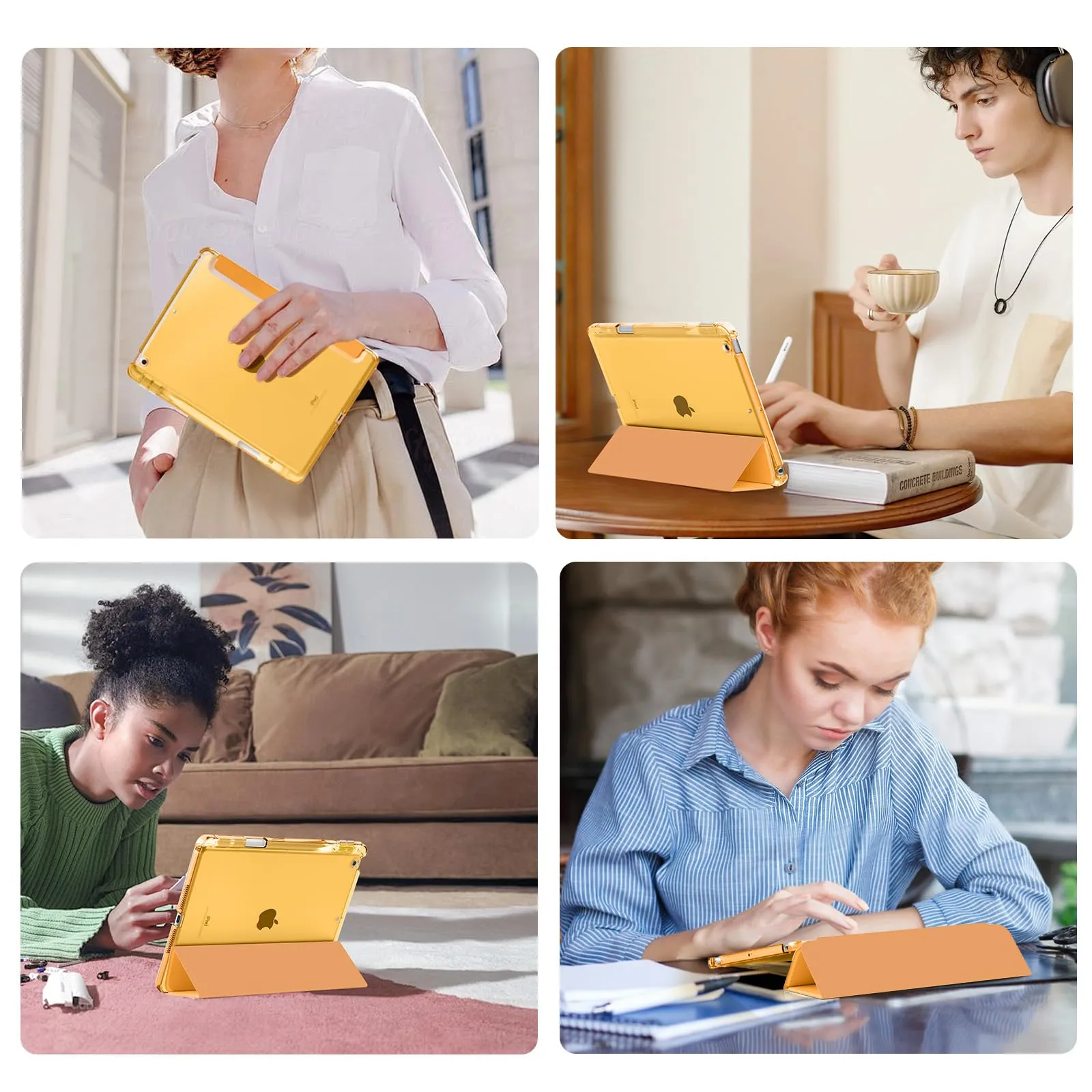 MoKo Cover per iPad 9a/8a/7a Generazione 10,2 Pollici con Portapenna - immagine 9