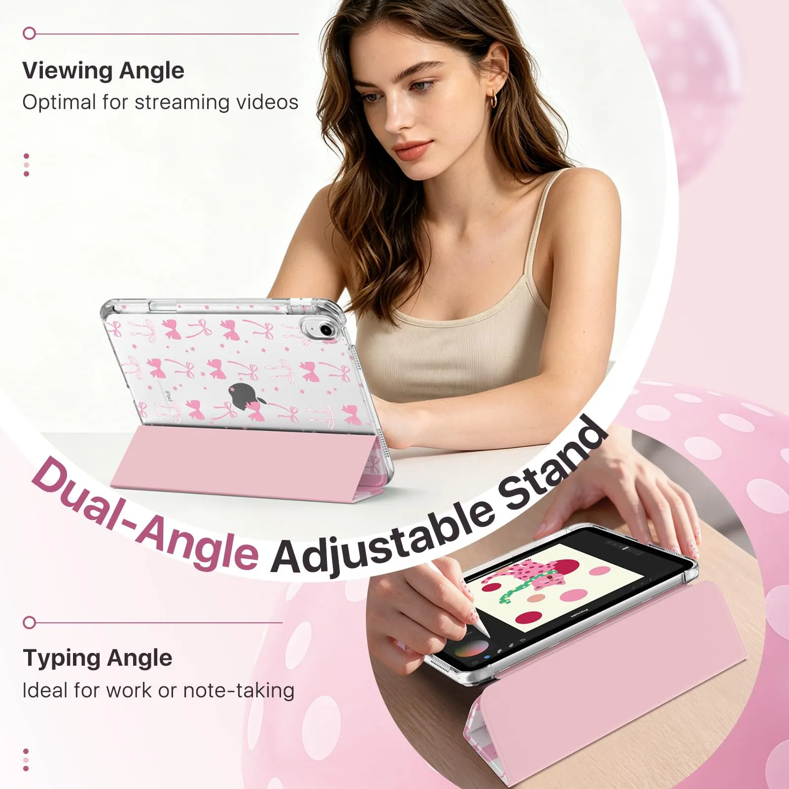 MoKo Cover per iPad 11ª Generazione 11 Pollici (A16) e iPad 10ª Generazione 10,9 Pollici - immagine 4