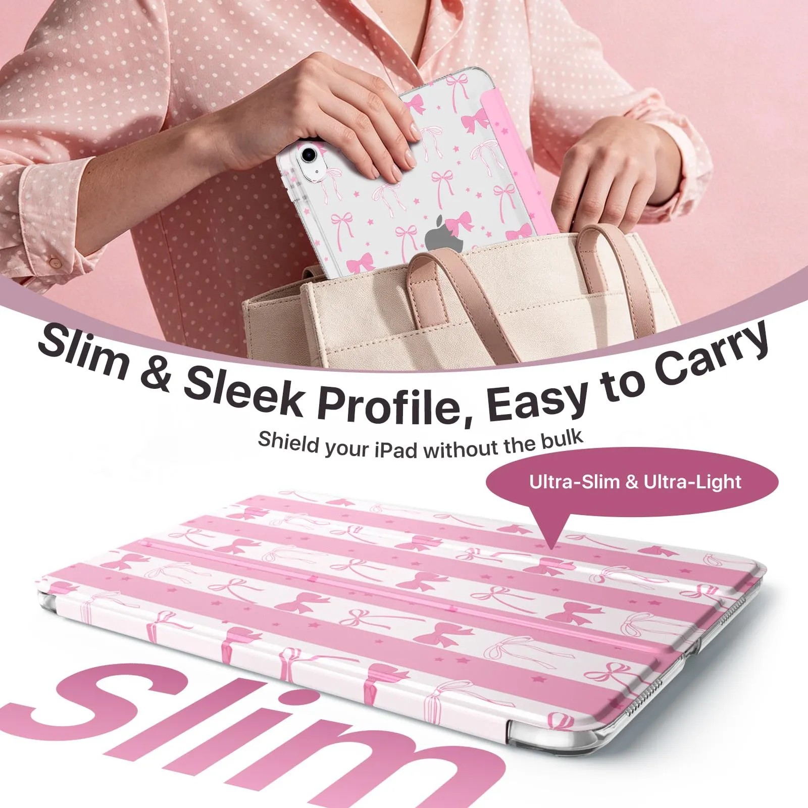 MoKo Cover per iPad 11ª Generazione 11 Pollici (A16) e iPad 10ª Generazione 10,9 Pollici - immagine 7