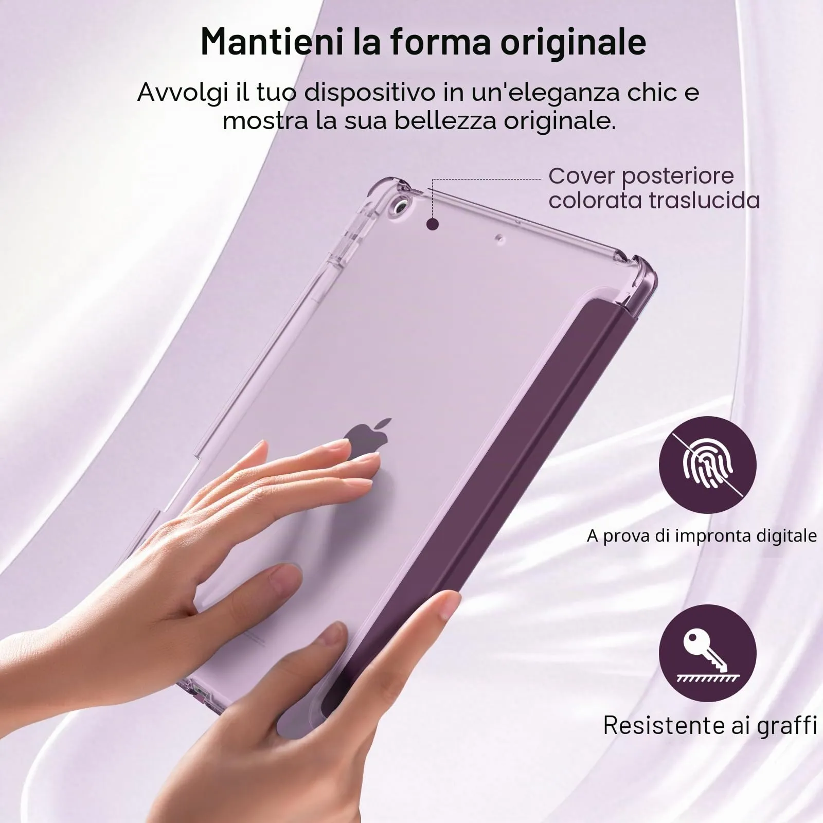 MoKo Cover per iPad 7a/8a/9a Generazione 10,2 Pollici con Portapenna - immagine 5