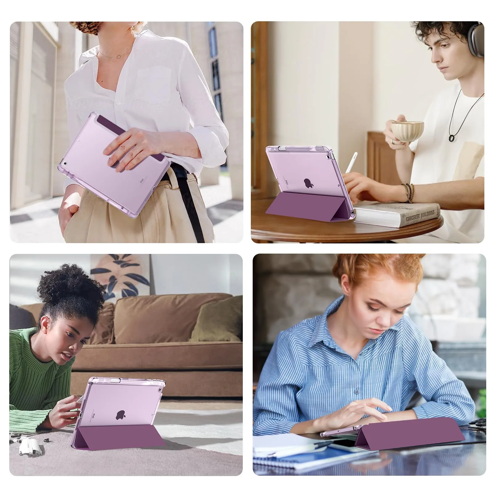 MoKo Cover per iPad 7a/8a/9a Generazione 10,2 Pollici con Portapenna - immagine 9