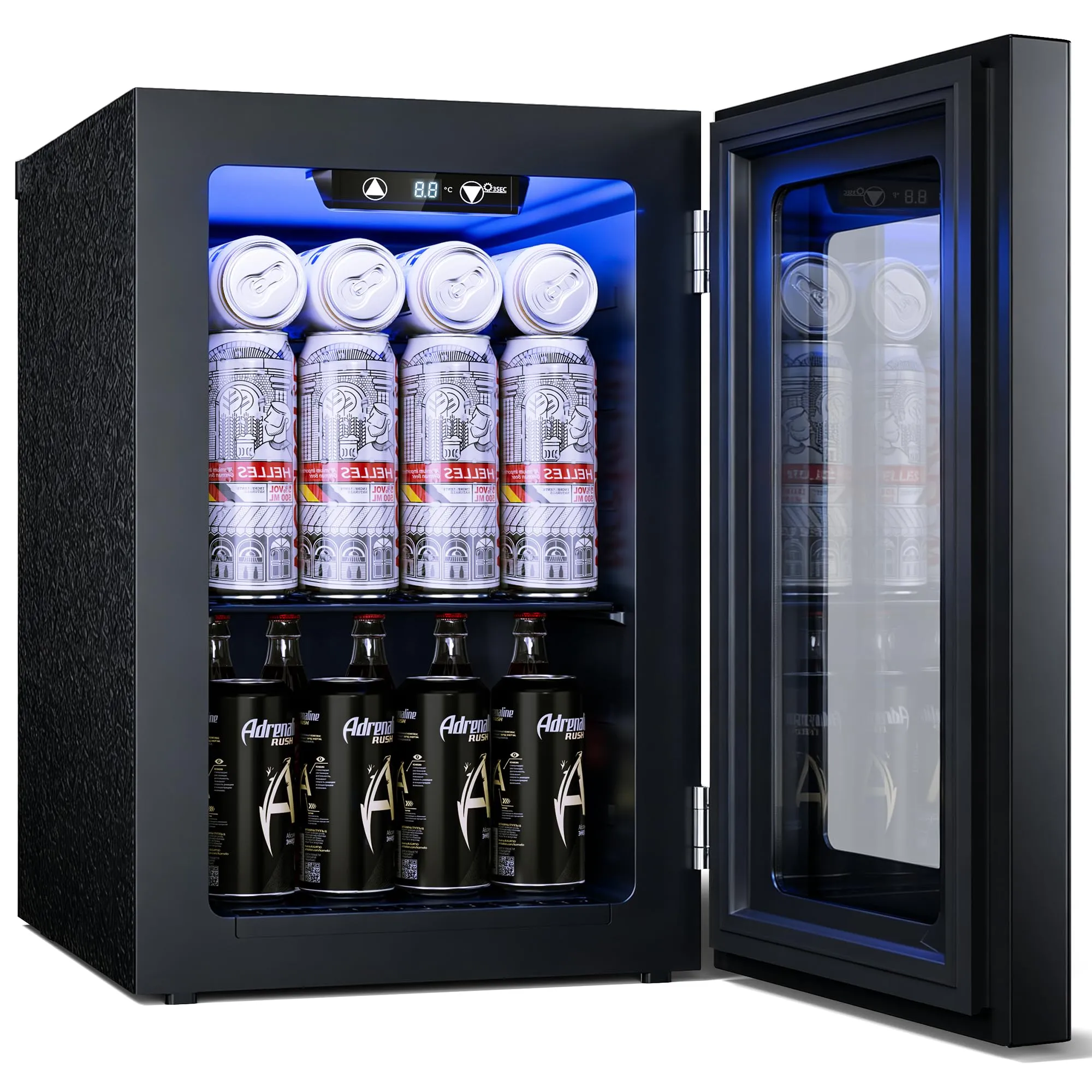 TRIUMPHKEY Mini Frigo 18L Silenzioso Nero JC-18UEL-F - immagine 1