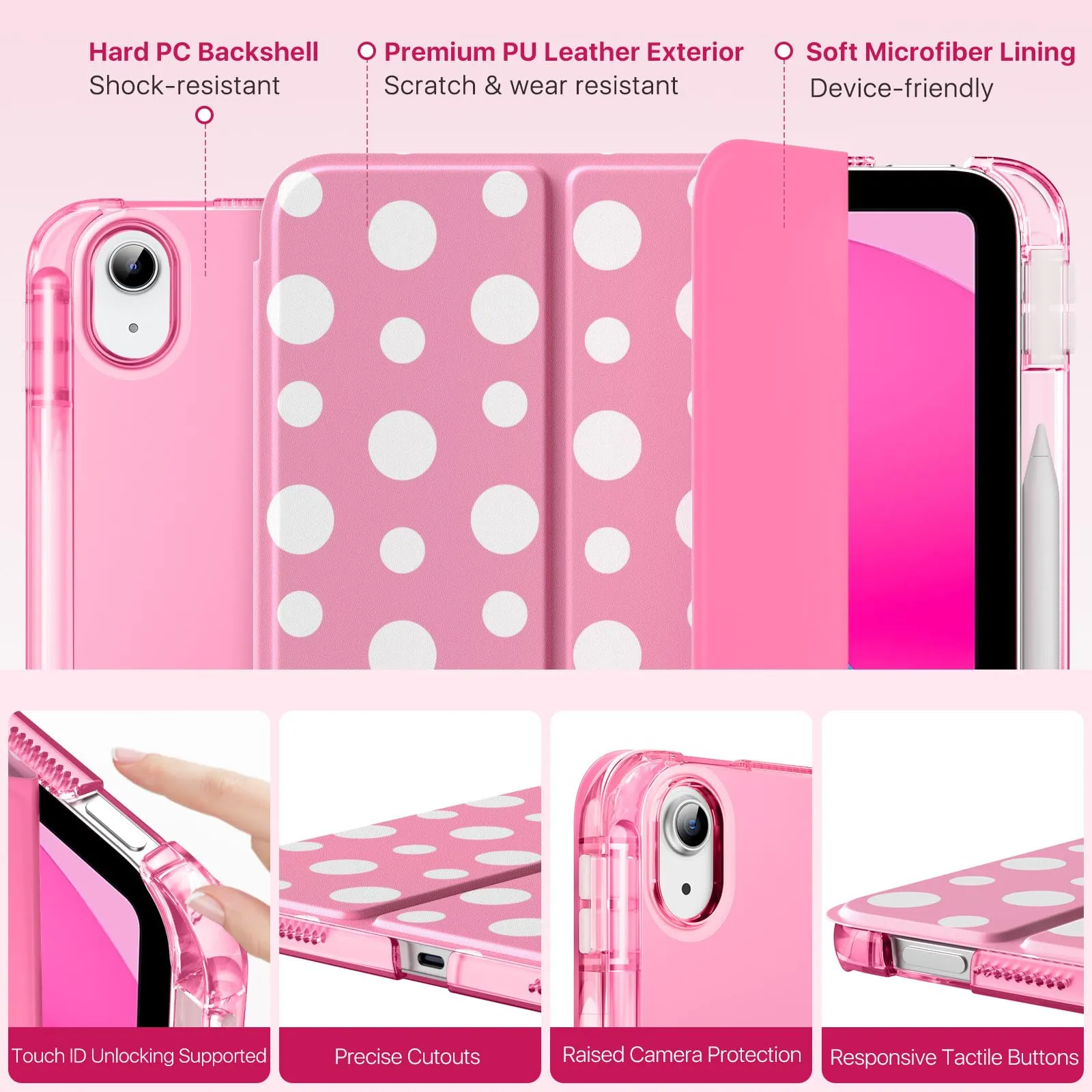 MoKo Cover per iPad 11a Generazione 11 Pollici e iPad 10a Generazione 10,9 Pollici - immagine 3