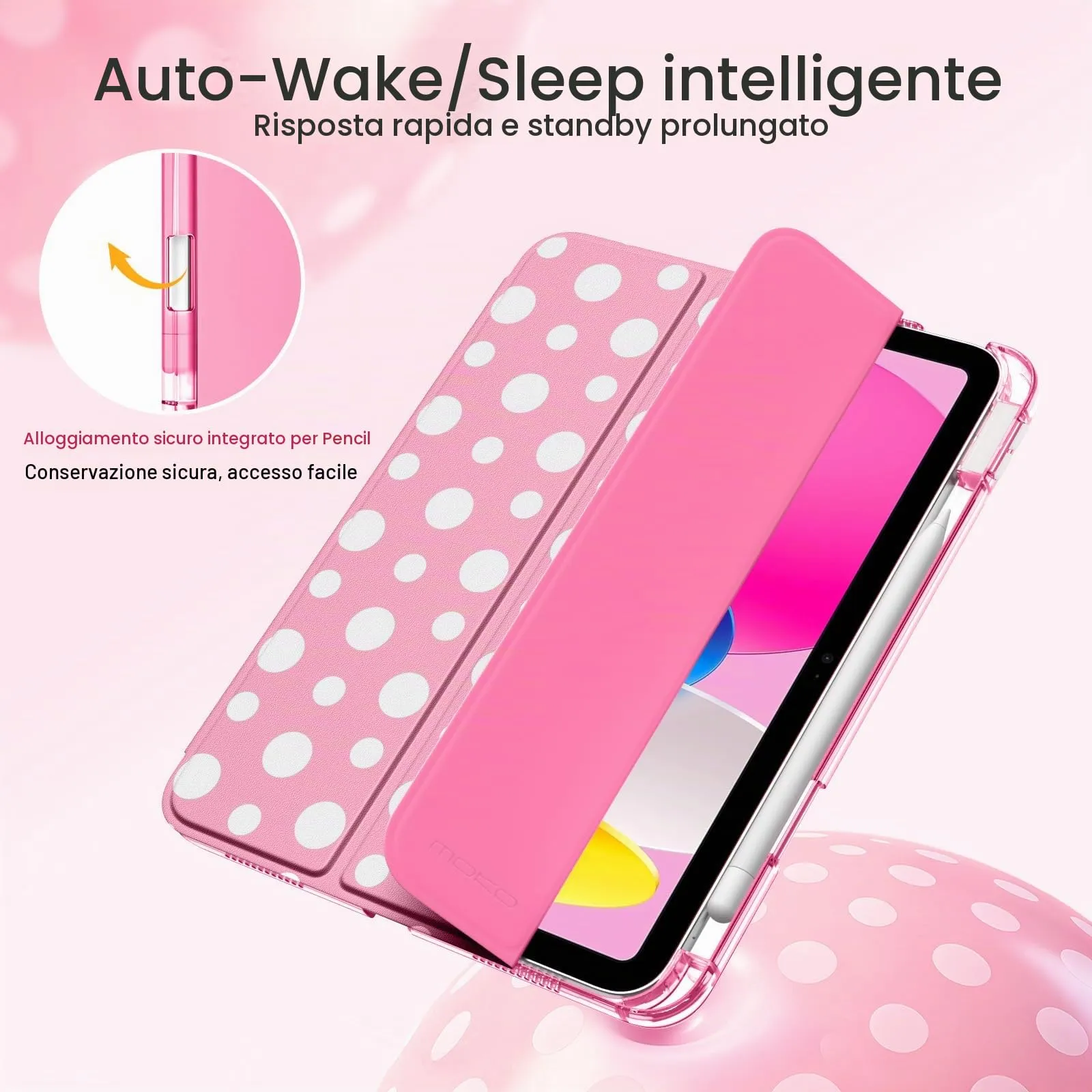 MoKo Cover per iPad 11a Generazione 11 Pollici e iPad 10a Generazione 10,9 Pollici - immagine 6