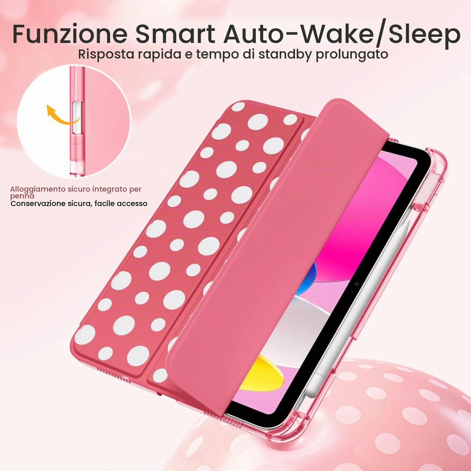 MoKo Cover per iPad 11ª Generazione 11 Pollici (A16) e iPad 10ª Generazione 10,9 Pollici - immagine 6