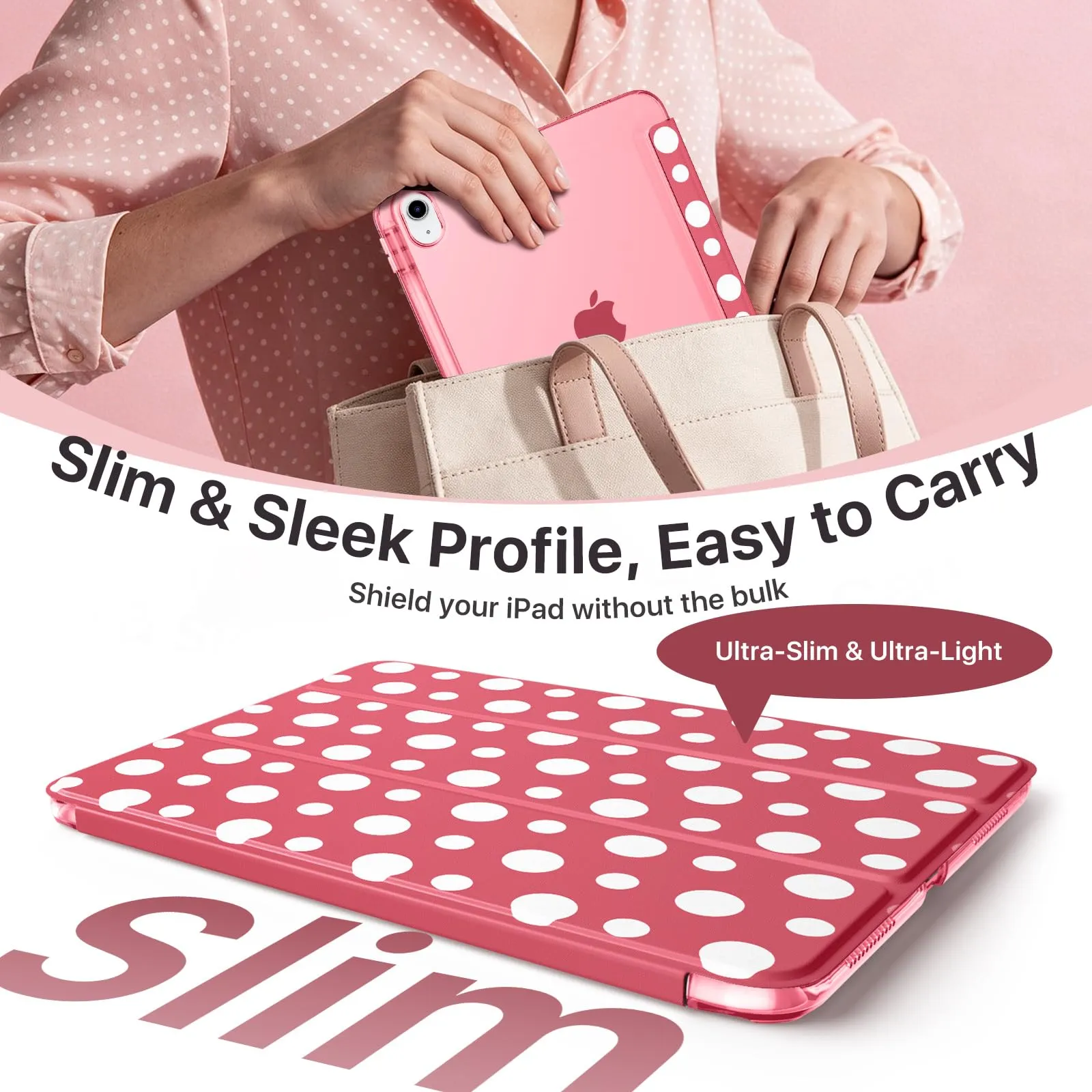 MoKo Cover per iPad 11ª Generazione 11 Pollici (A16) e iPad 10ª Generazione 10,9 Pollici - immagine 7