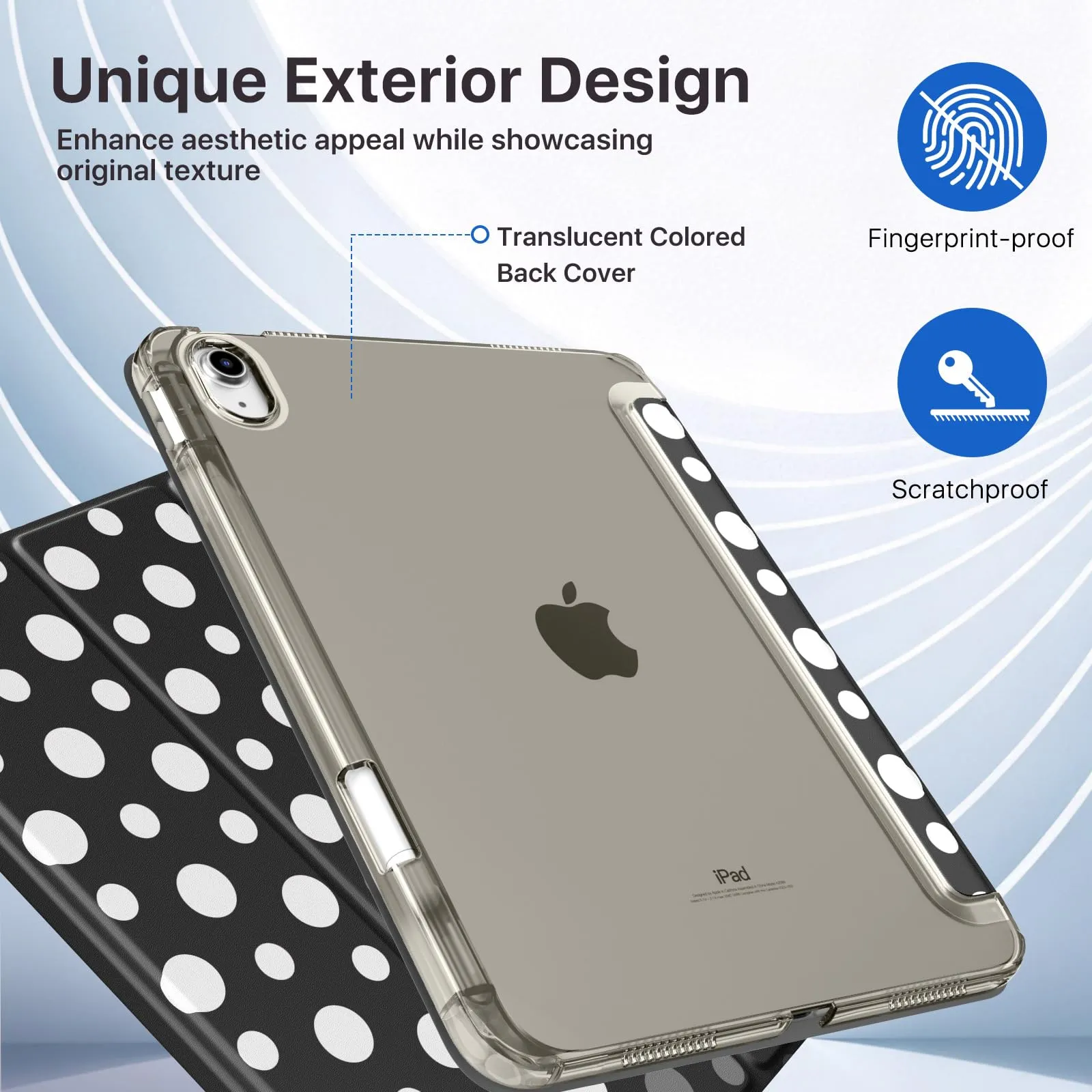MoKo Cover per iPad 11a Generazione 11 Pollici e iPad 10a Gen 10,9" - immagine 5