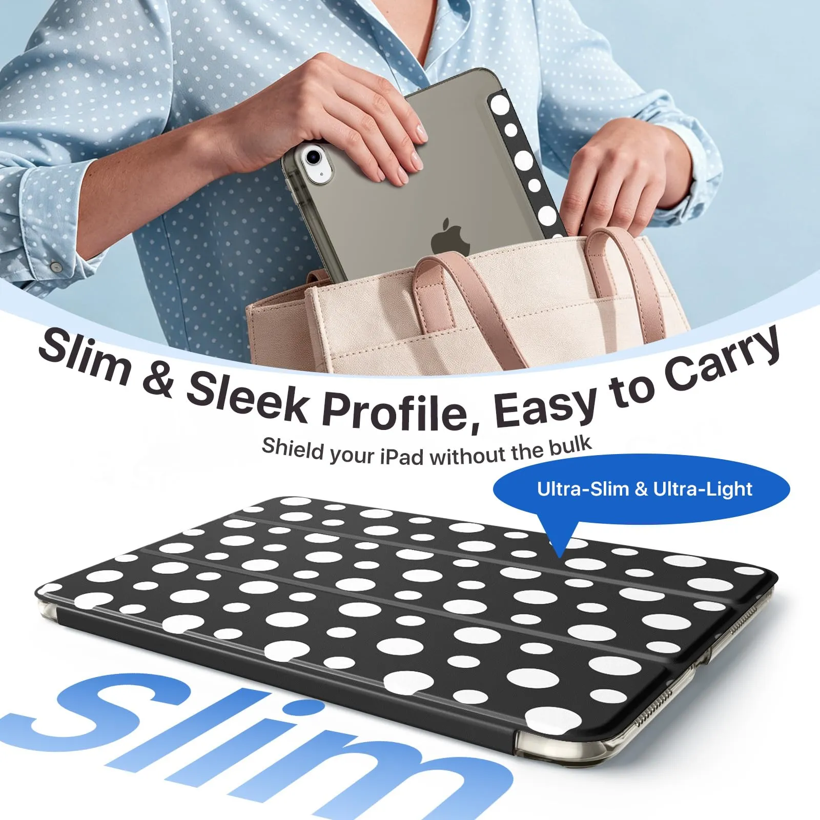 MoKo Cover per iPad 11a Generazione 11 Pollici e iPad 10a Gen 10,9" - immagine 7