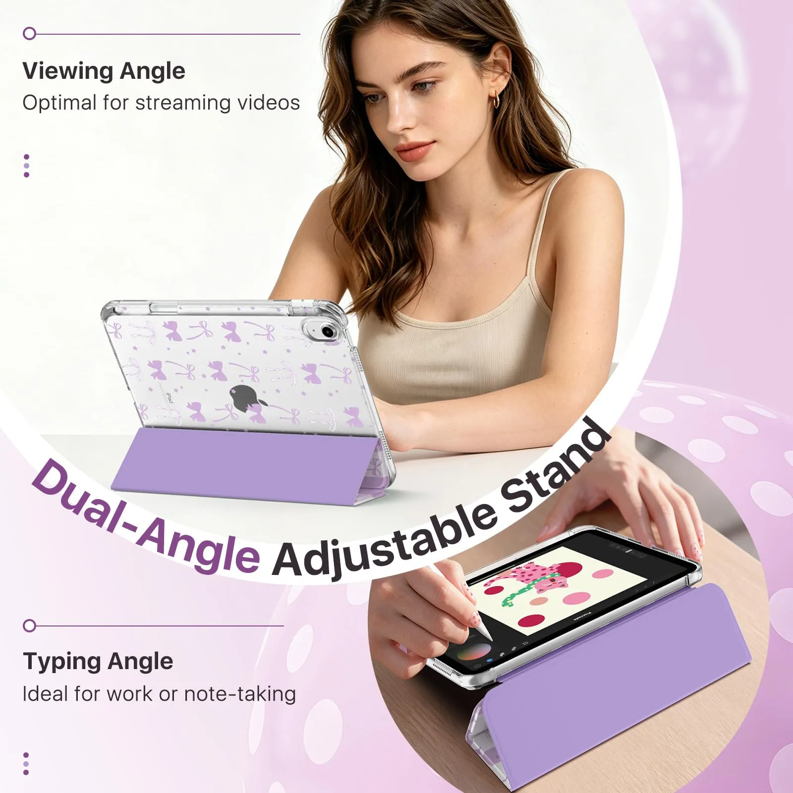 MoKo Cover per iPad 11a Generazione 11 Pollici (A16) e iPad 10a Generazione 10,9 Pollici - immagine 4