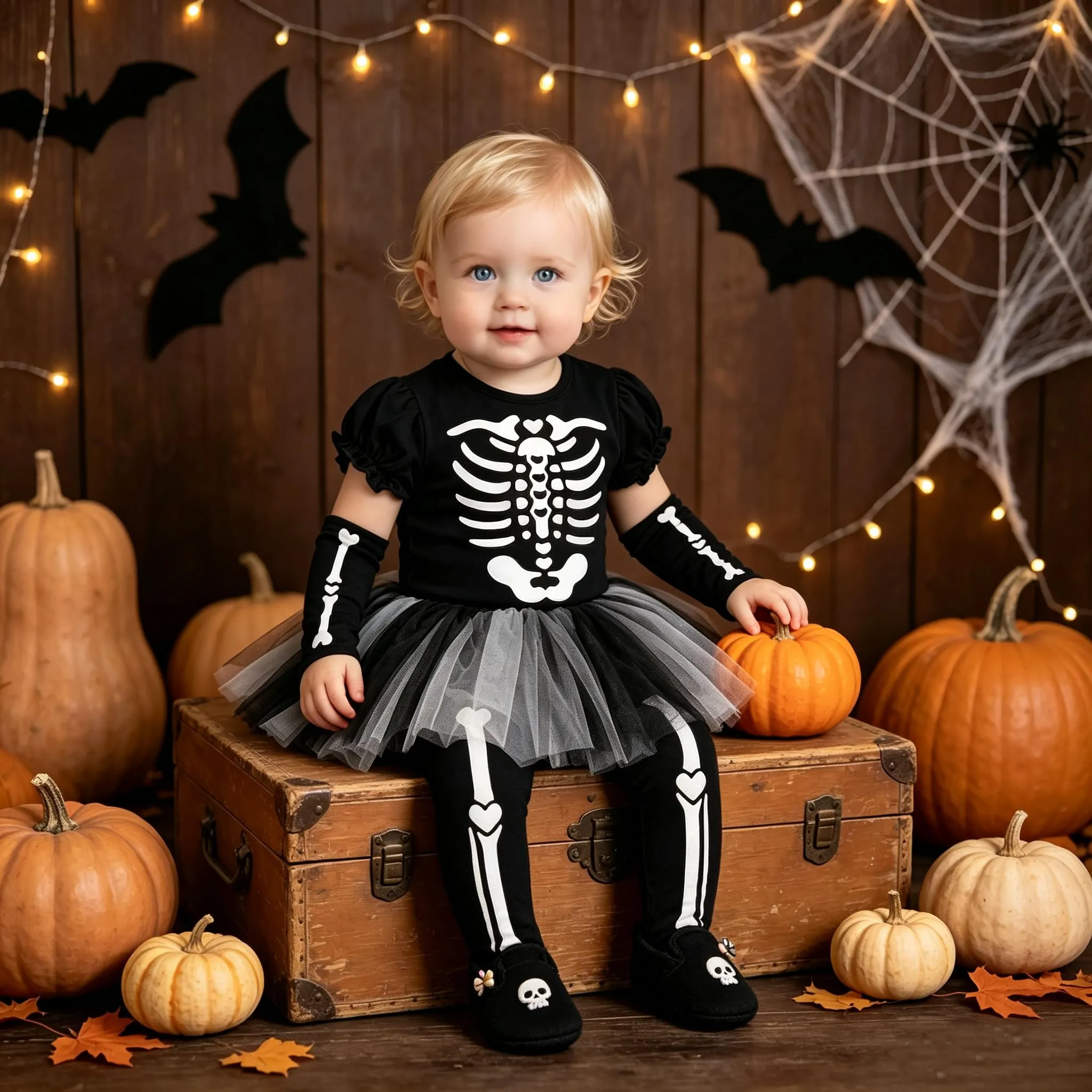 FUTERLY Costume Pipistrello Neonato per Halloween, 2-3 anni - immagine 7