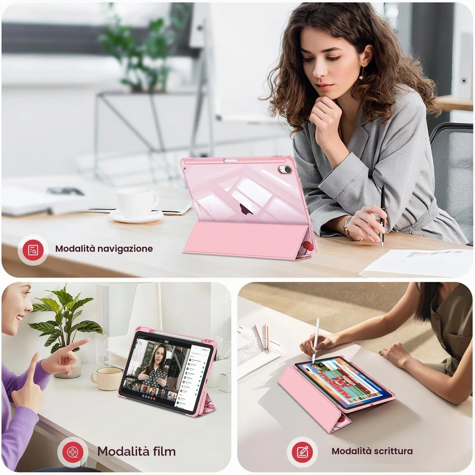 FINTIE Cover for iPad Air 11" (M4/M3/M2 2024-2026) and iPad Air 5th & 4th Gen 10.9" - immagine 3
