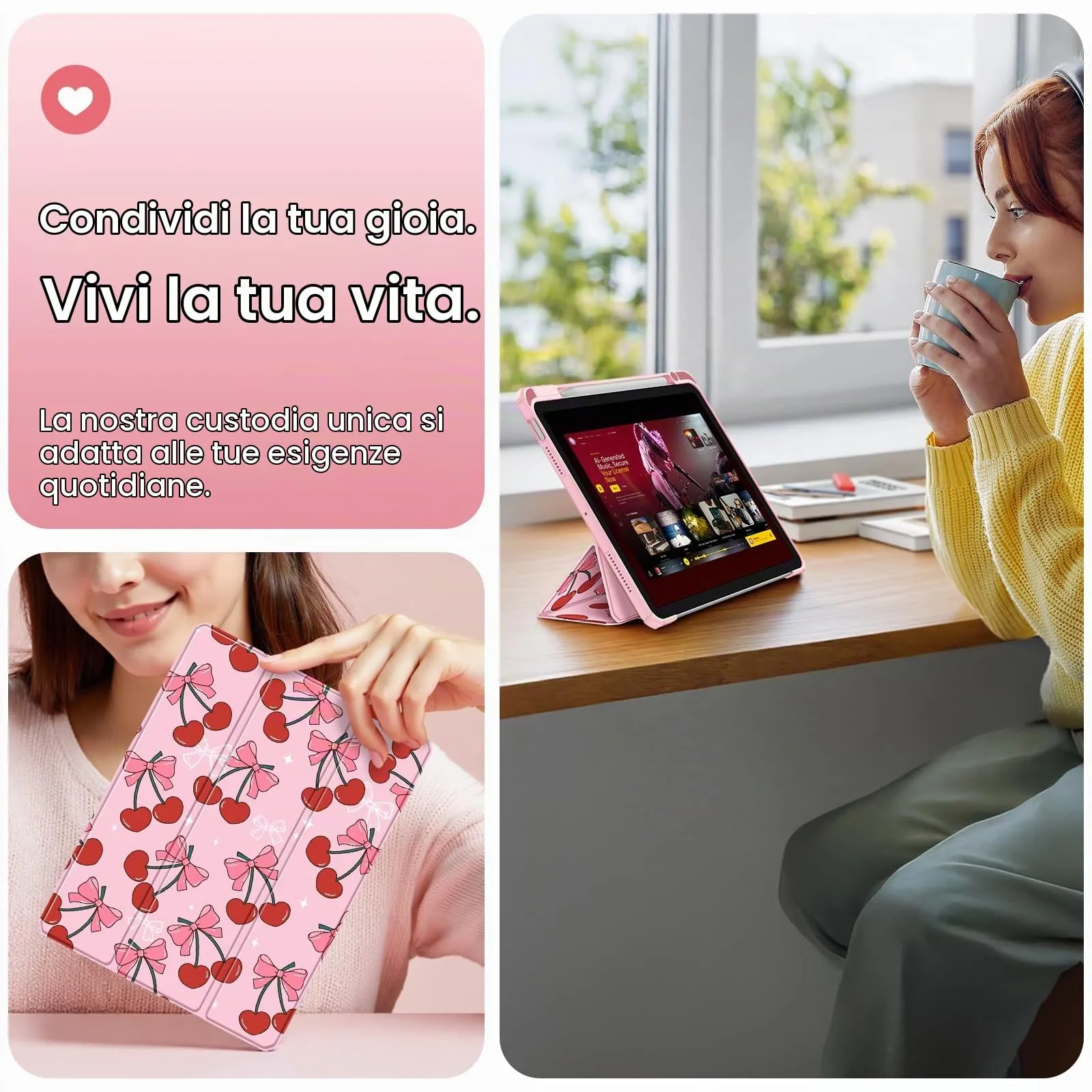 FINTIE Cover for iPad Air 11" (M4/M3/M2 2024-2026) and iPad Air 5th & 4th Gen 10.9" - immagine 5