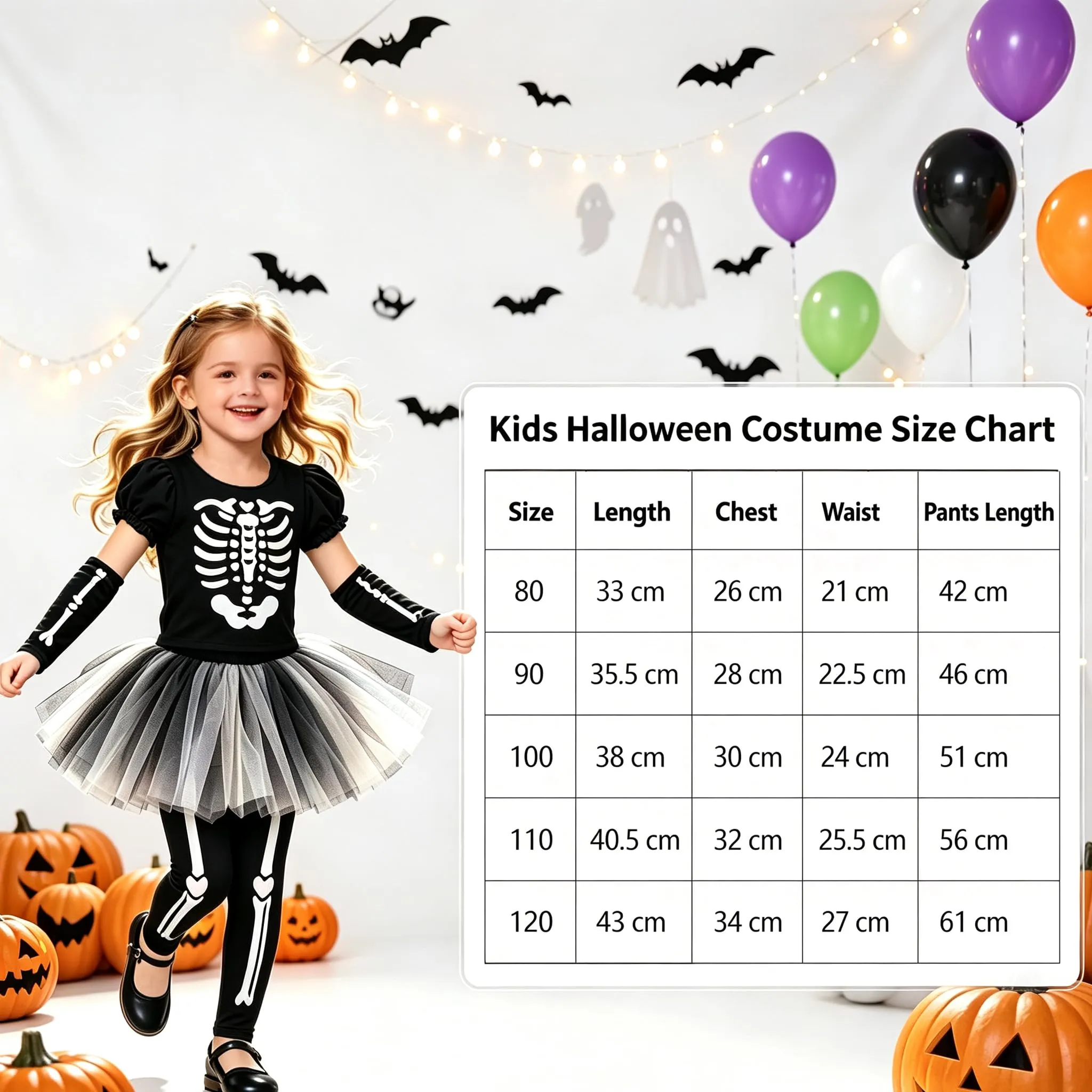 FUTERLY Costume Pipistrello Neonato con Mantello e Cappello, Nero, 4-5 Anni - immagine 6