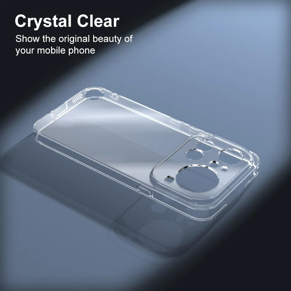 Captor Cover for Nothing Phone 4a Pro, Transparent Soft Silicone Case - immagine 4