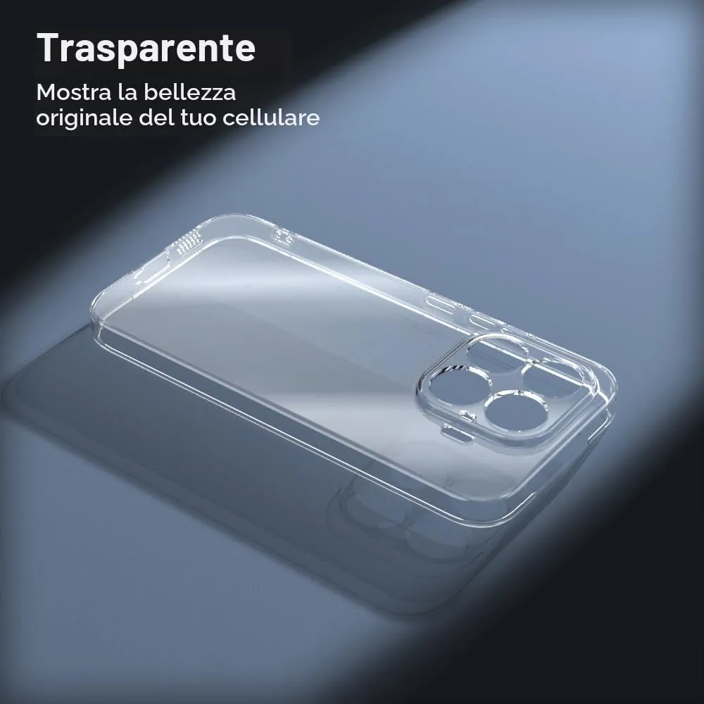 Captor Cover Xiaomi 17T Pro Custodia Trasparente in Silicone Morbido - immagine 5