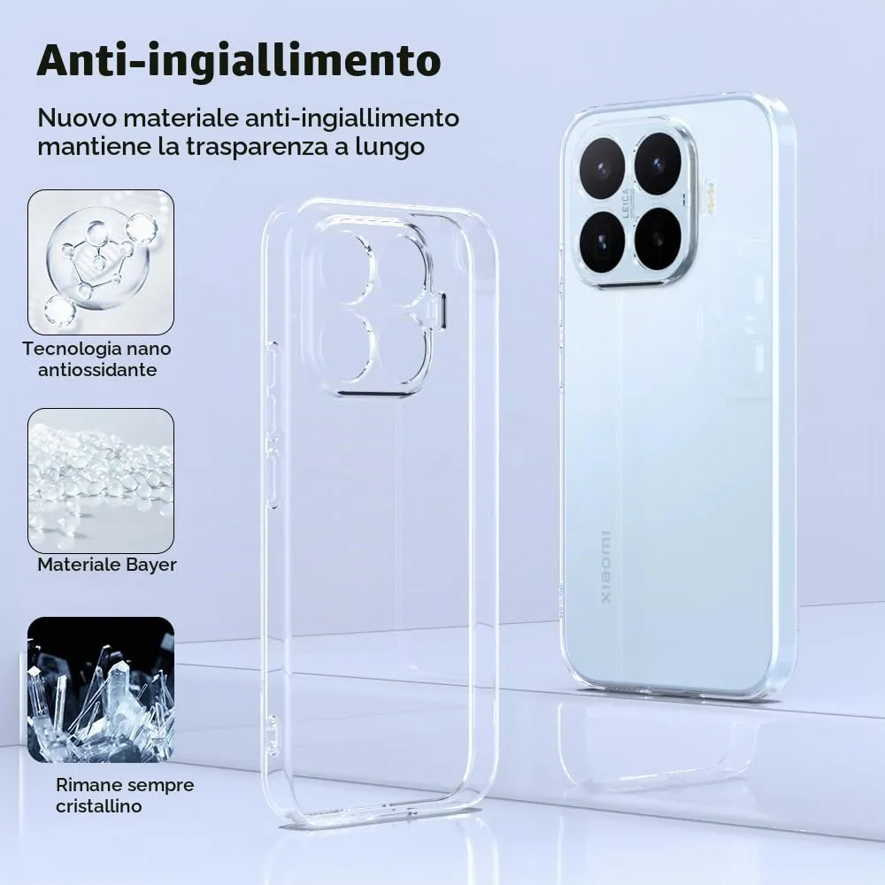 Captor Cover Xiaomi 17T Pro Custodia Trasparente in Silicone Morbido - immagine 6