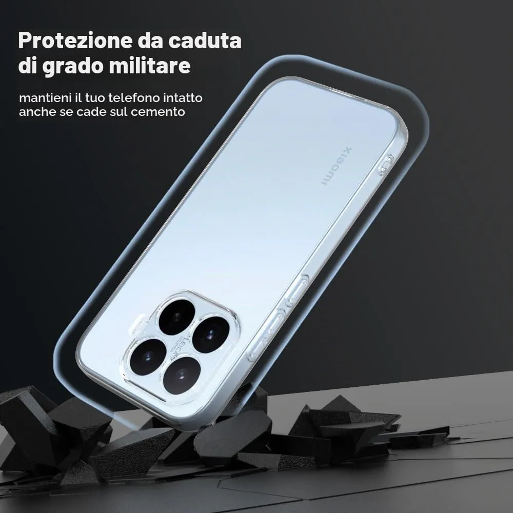 Captor Cover Xiaomi 17T Pro Custodia Trasparente in Silicone Morbido - immagine 8