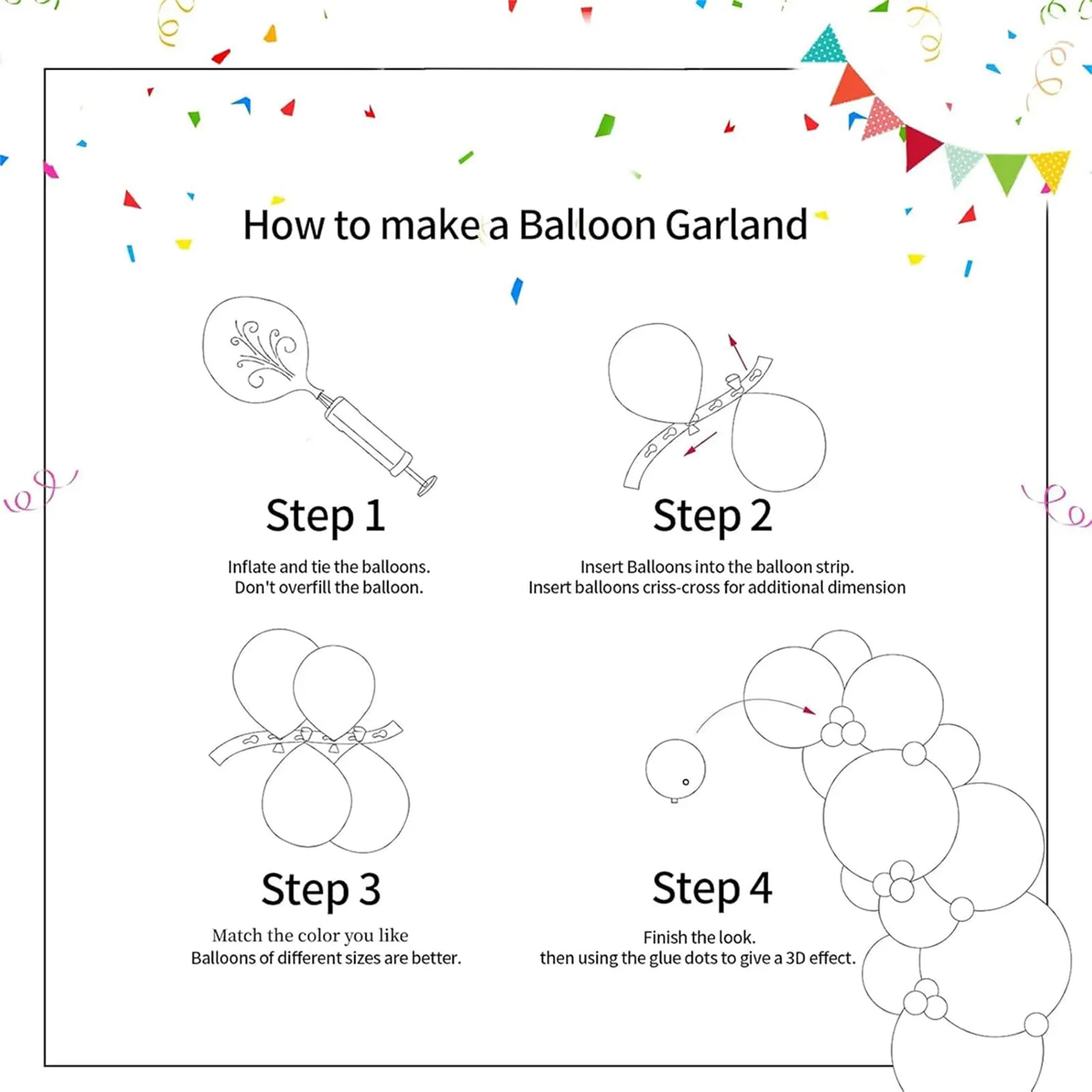 Balloon Garland Kit Arco Palloncini Natalizi, 116 Pezzi, Rosso Verde Oro, con Palloncini Foil Bastoncino di Zucchero e Stella - immagine 8