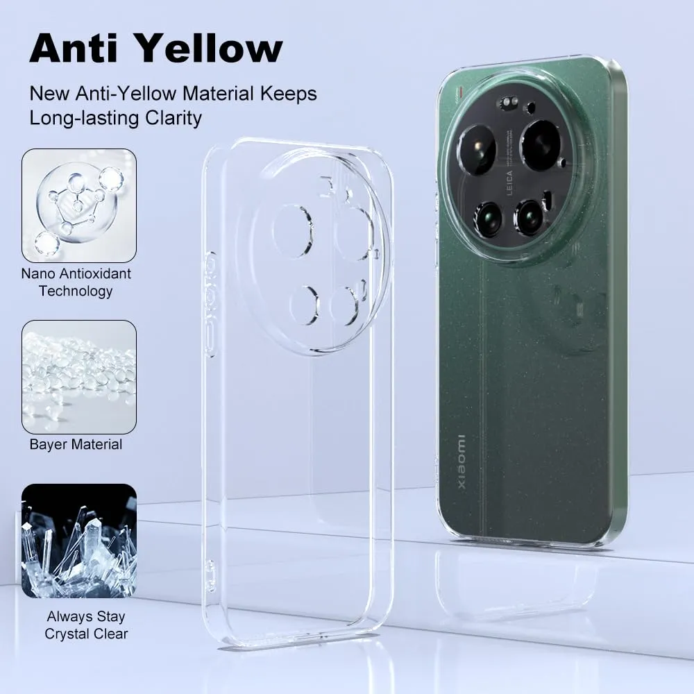 Captor Cover Xiaomi 17 Ultra Custodia Trasparente Silicone Morbido - immagine 6