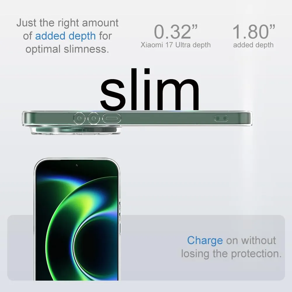 Captor Cover Xiaomi 17 Ultra Custodia Trasparente Silicone Morbido - immagine 9