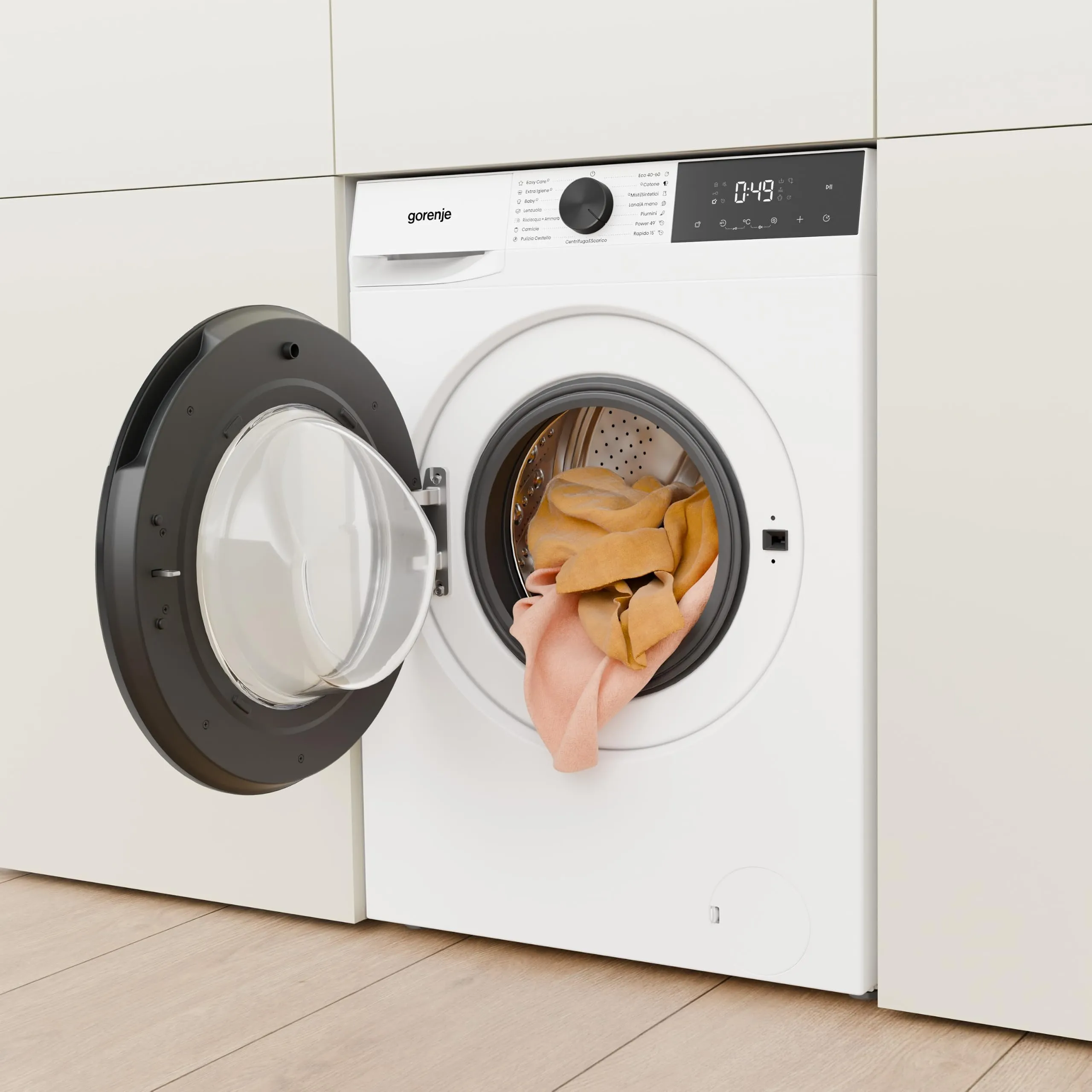 Gorenje WG2P84A32/IT Lavatrice Carica Frontale 8 kg, Bianco - immagine 12