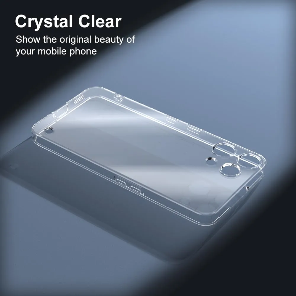 Captor Cover for Nothing Phone 3a Lite, Transparent Soft Silicone Case - immagine 5