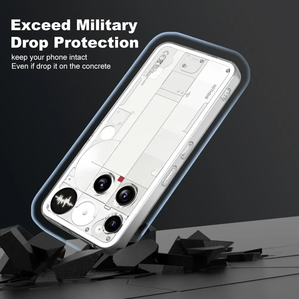 Captor Cover Nothing Phone 3 Custodia Trasparente Silicone Morbido - immagine 3
