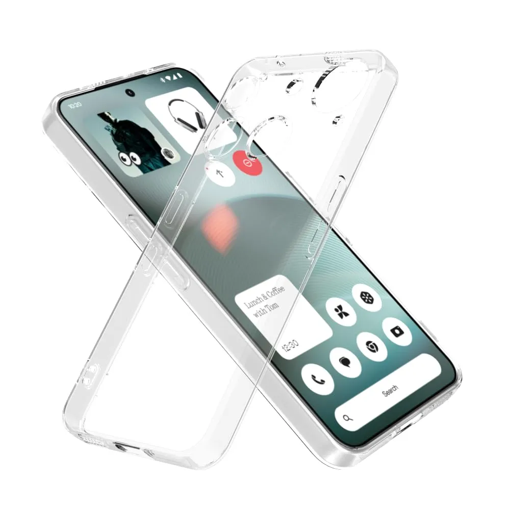 Captor Cover Nothing Phone 3 Custodia Trasparente Silicone Morbido - immagine 4