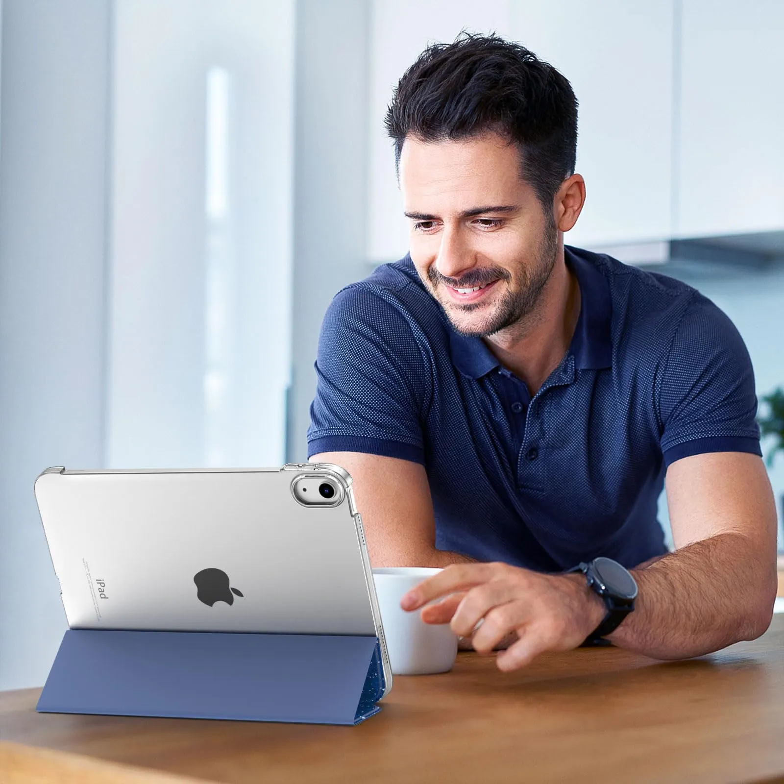 TiMOVO Cover for iPad A16 11" and iPad 10th Gen 10.9", CieloStellatoBlu - immagine 7