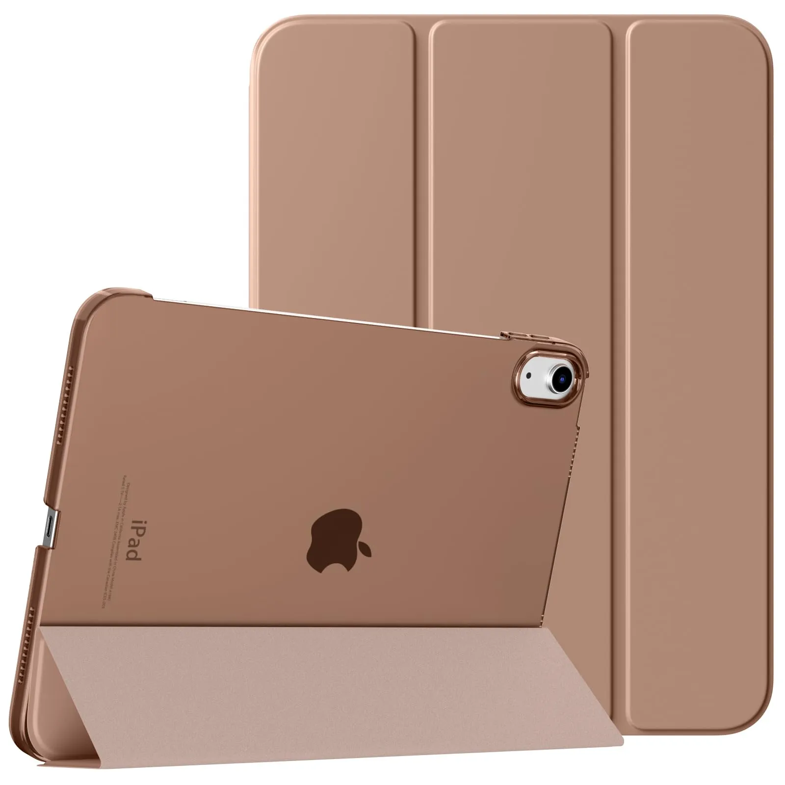 TiMOVO Case for iPad 11th Gen 11" (A3354 A3355 A3356) and iPad 10th Gen 10.9" (A2696 A2757 A2777 A3162), Latte Caffè - immagine 1