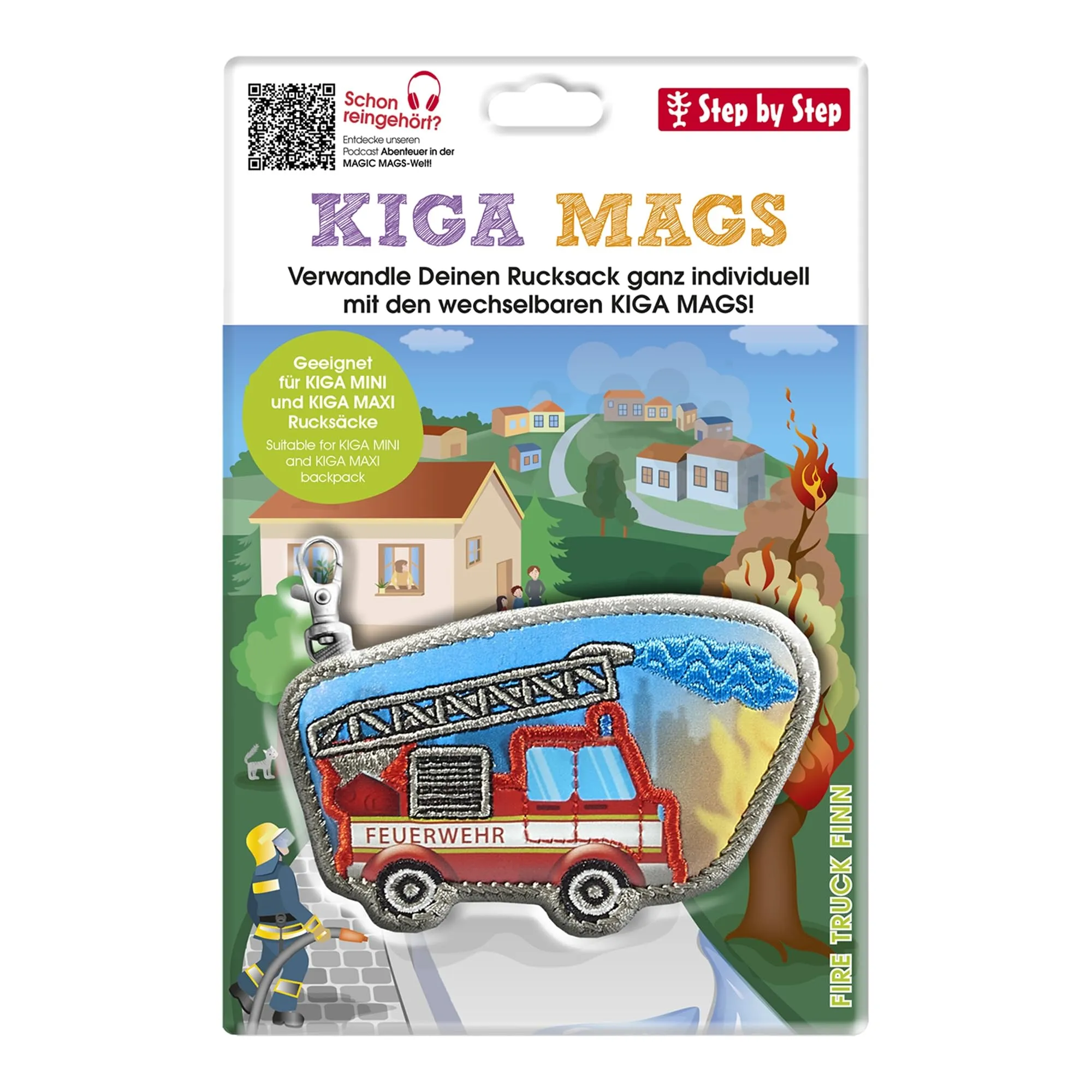 Step by Step Kiga Mags Fire Truck Finn - immagine 2