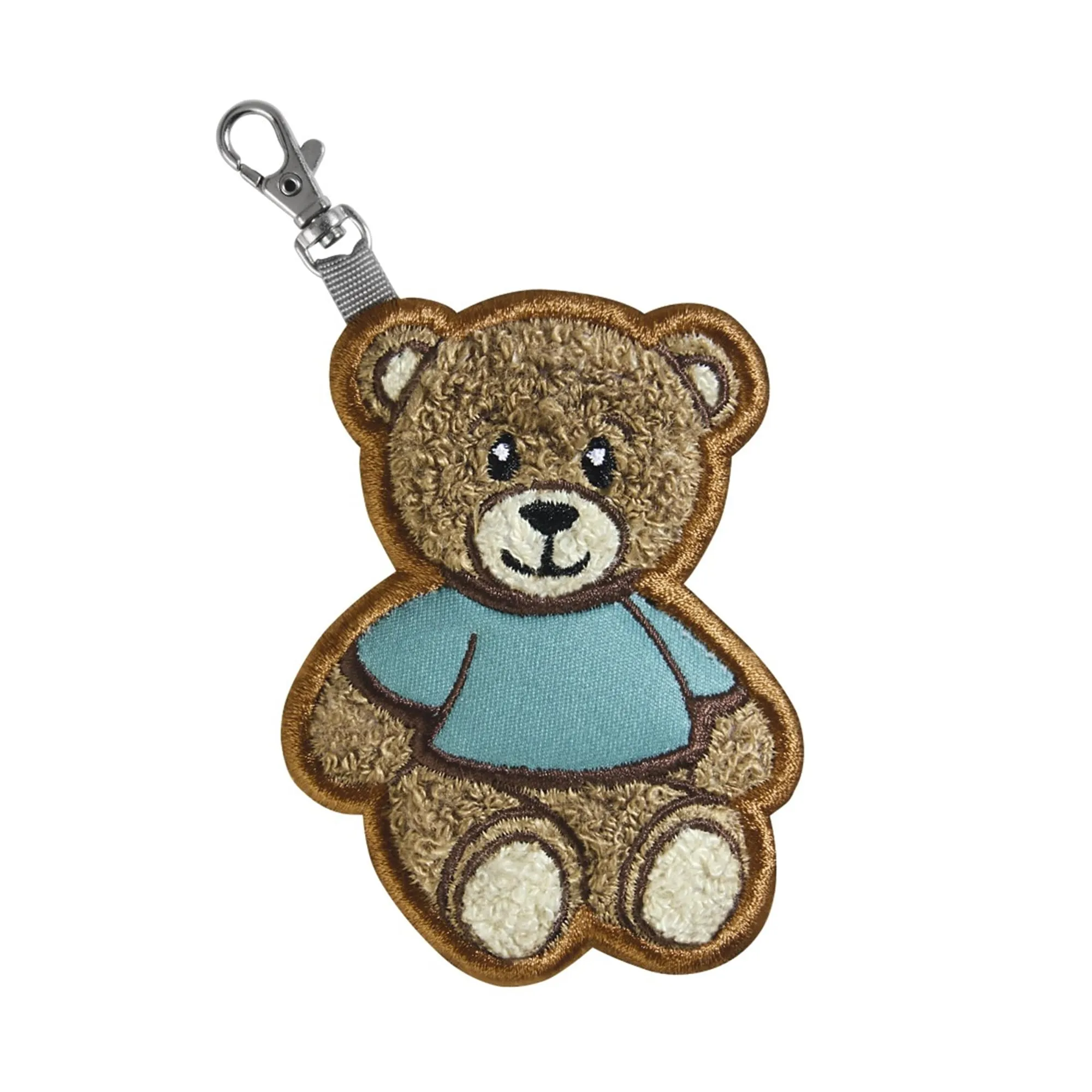 Step by Step Kiga Mags Applicazione Magnetica con Moschettone Teddy Carlo - Marrone - immagine 1