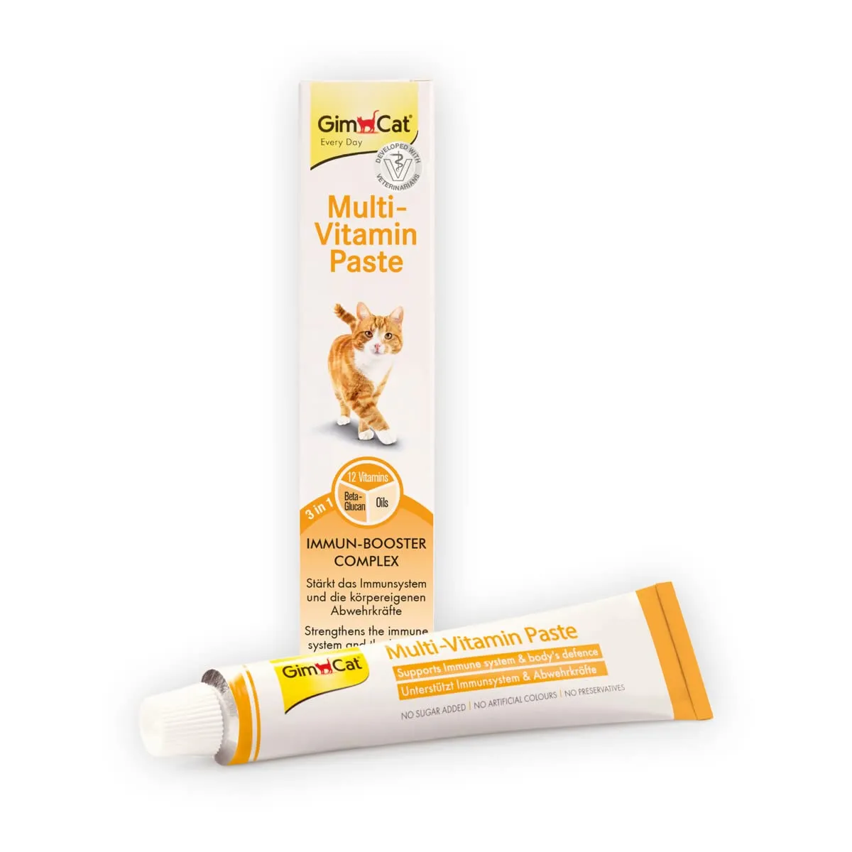 GimCat Multi-Vitamin Pasta for Cats, 200 g - immagine 1