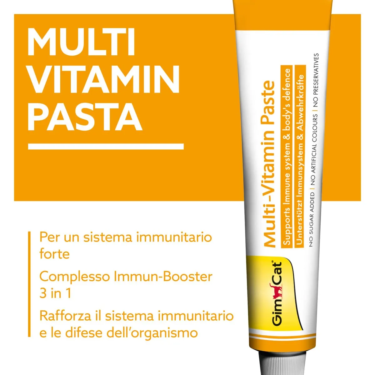 GimCat Multi-Vitamin Pasta for Cats, 200 g - immagine 2