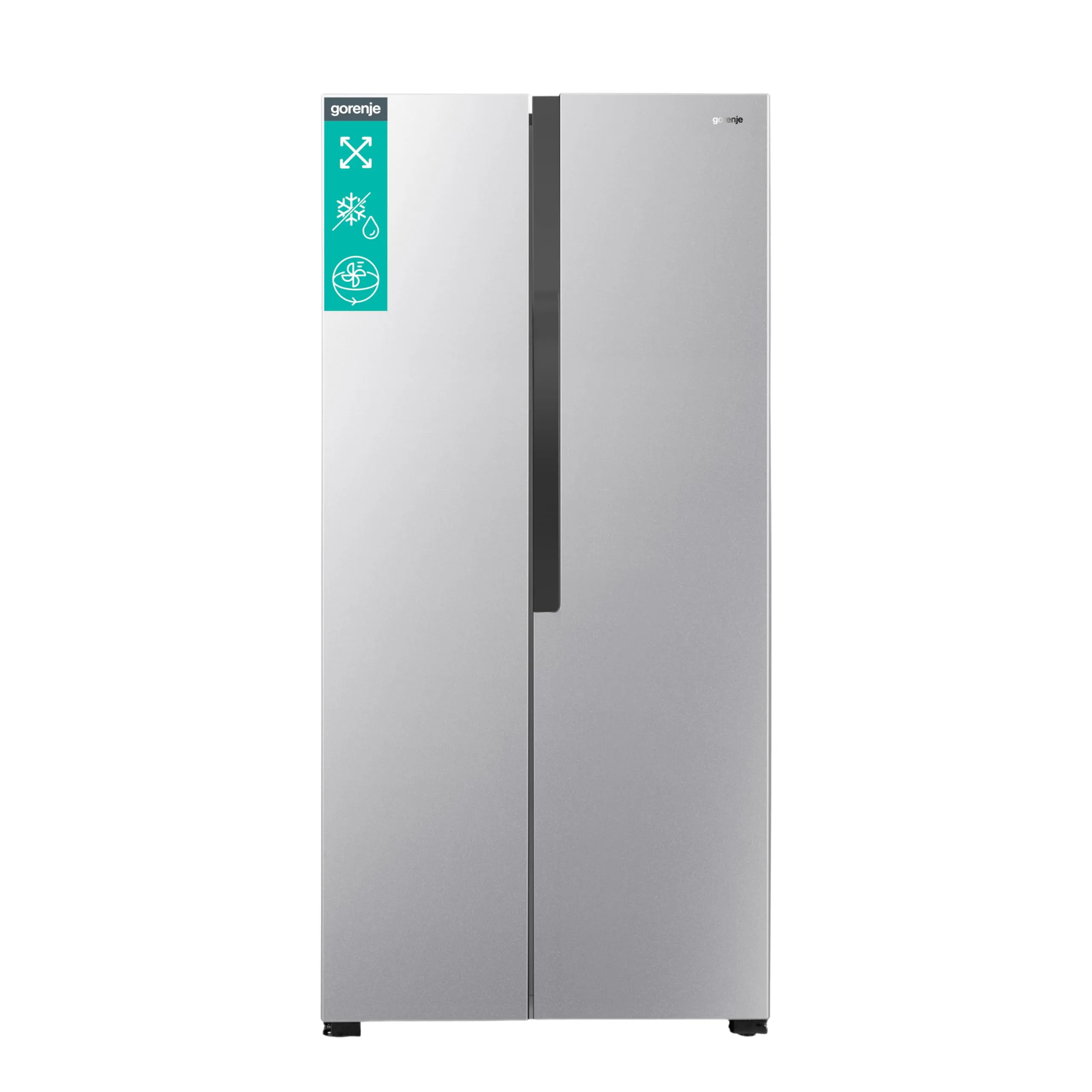 Gorenje NRS8182KX Frigorifero Side by Side Total No Frost, 550 litri, Inox - immagine 1