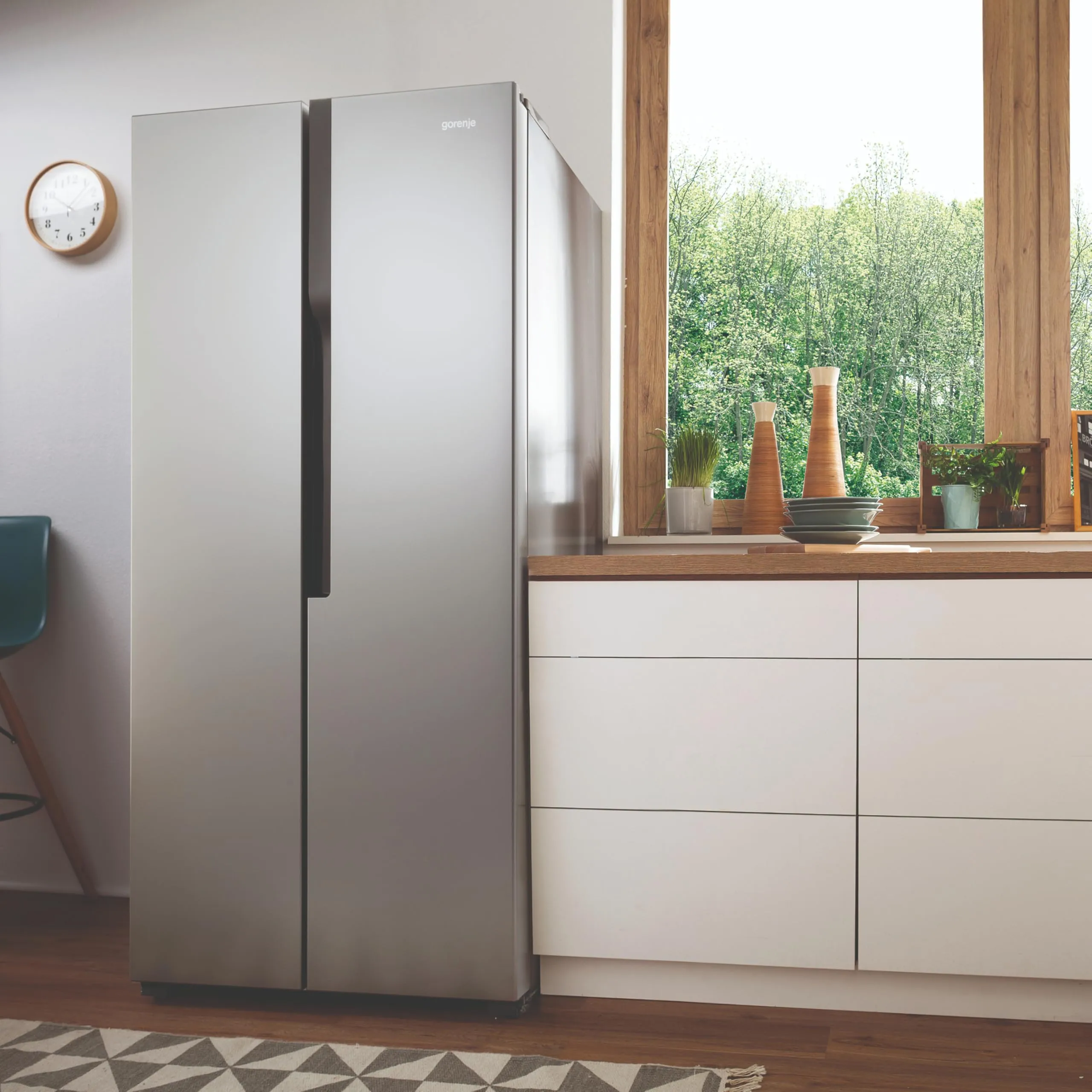 Gorenje NRS8182KX Frigorifero Side by Side Total No Frost, 550 litri, Inox - immagine 11