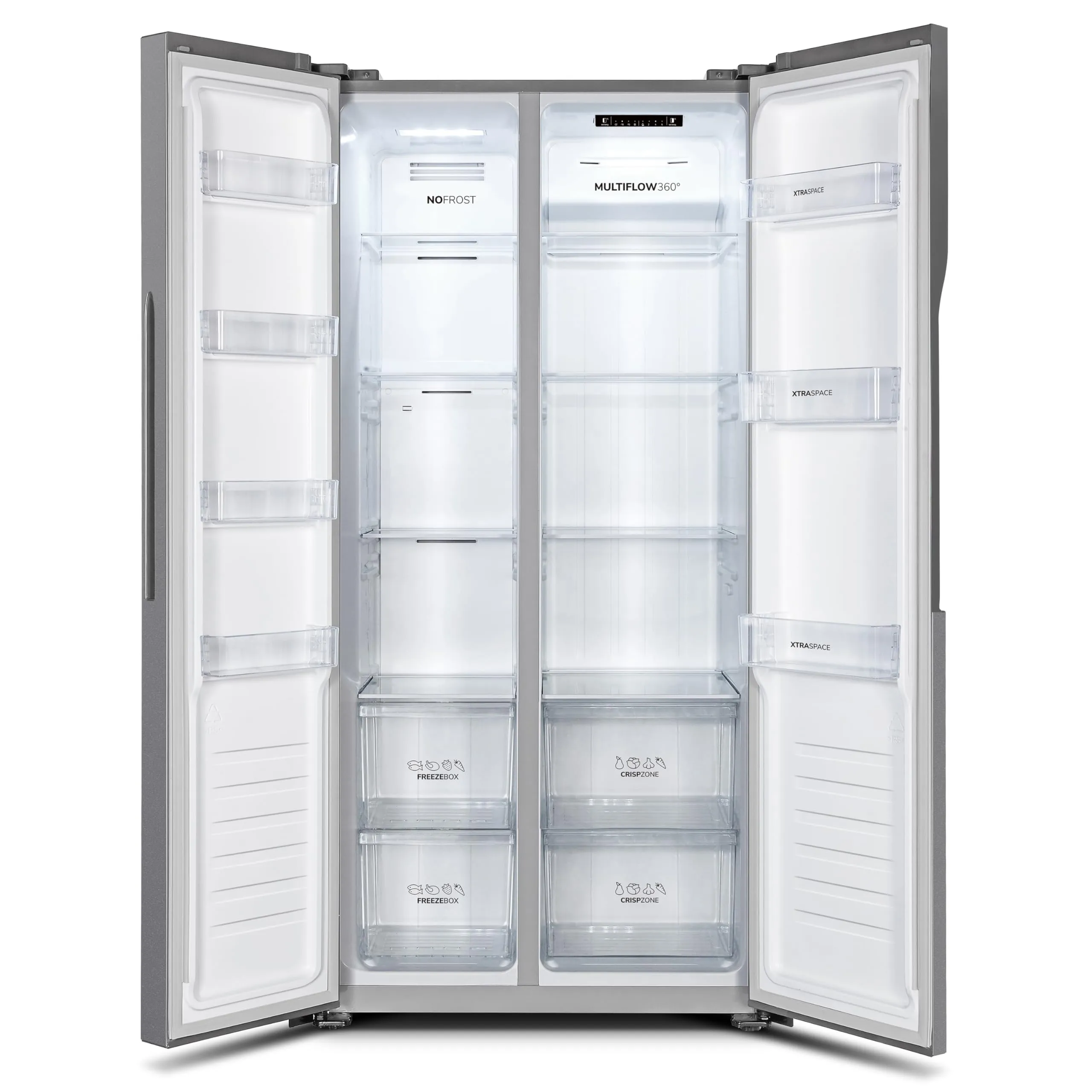 Gorenje NRS8182KX Frigorifero Side by Side Total No Frost, 550 litri, Inox - immagine 12