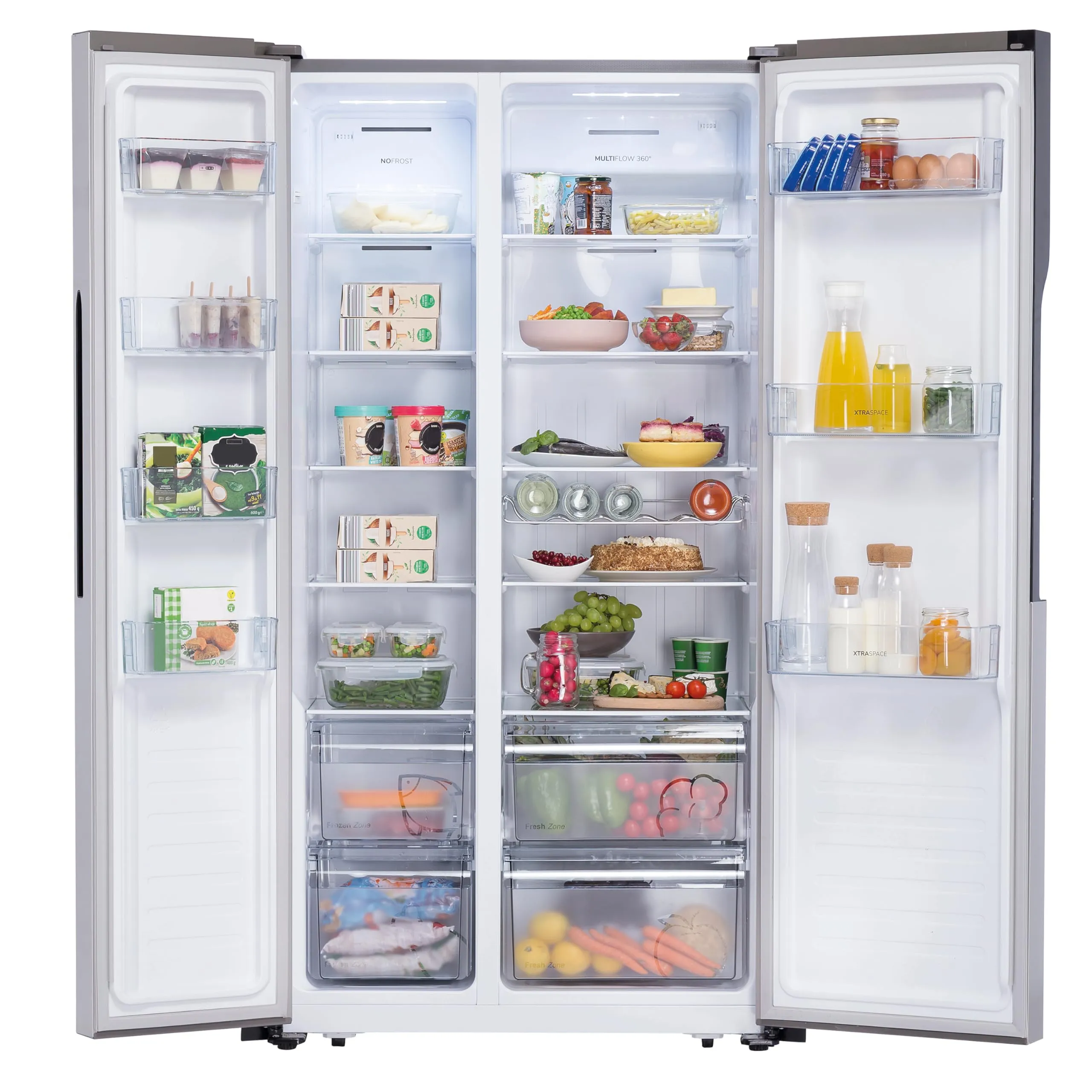 Gorenje NRS8182KX Frigorifero Side by Side Total No Frost, 550 litri, Inox - immagine 13