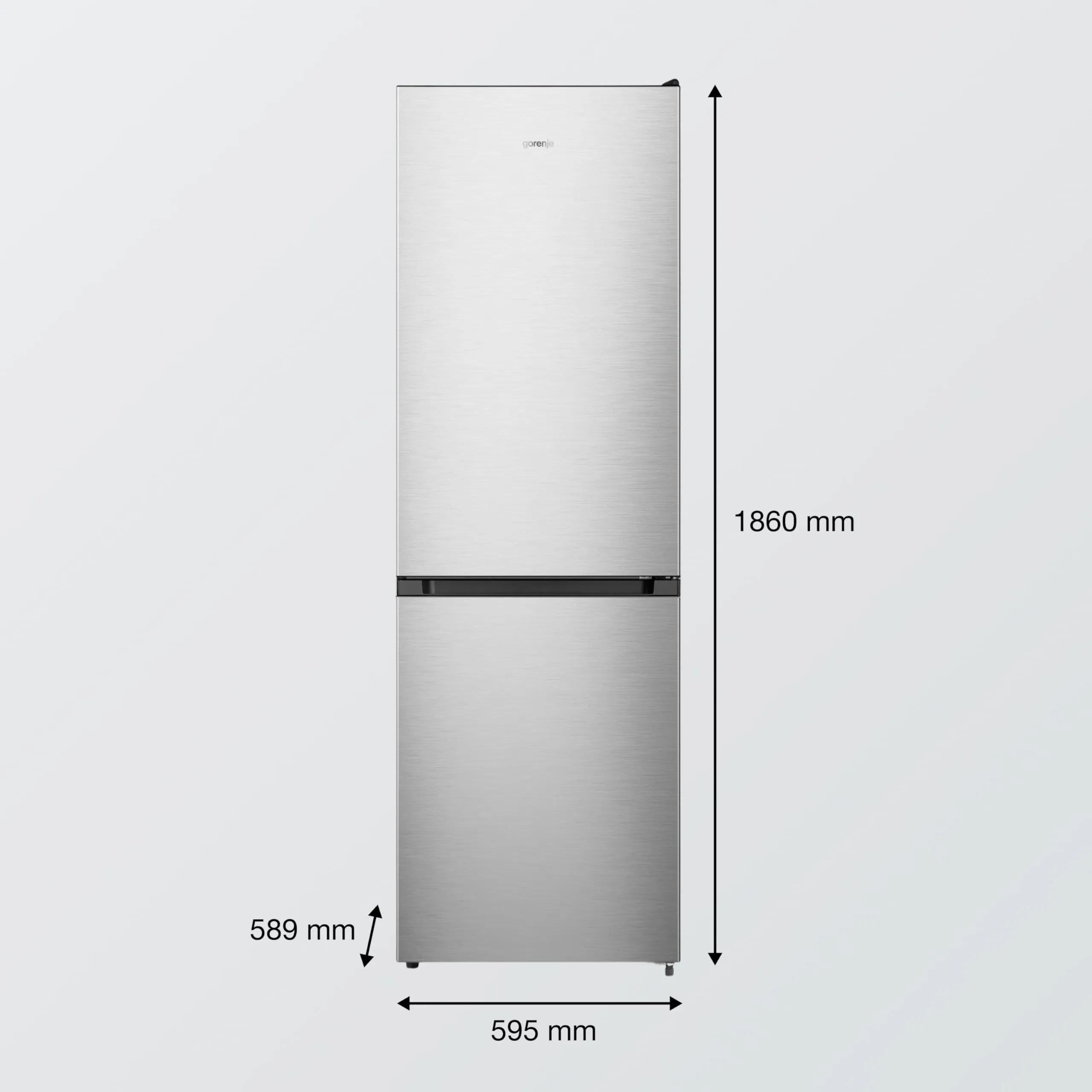 Gorenje NRK619EPXL4 Frigorifero Combinato, 304 Litri, Total No Frost, Classe E, Inox - immagine 3