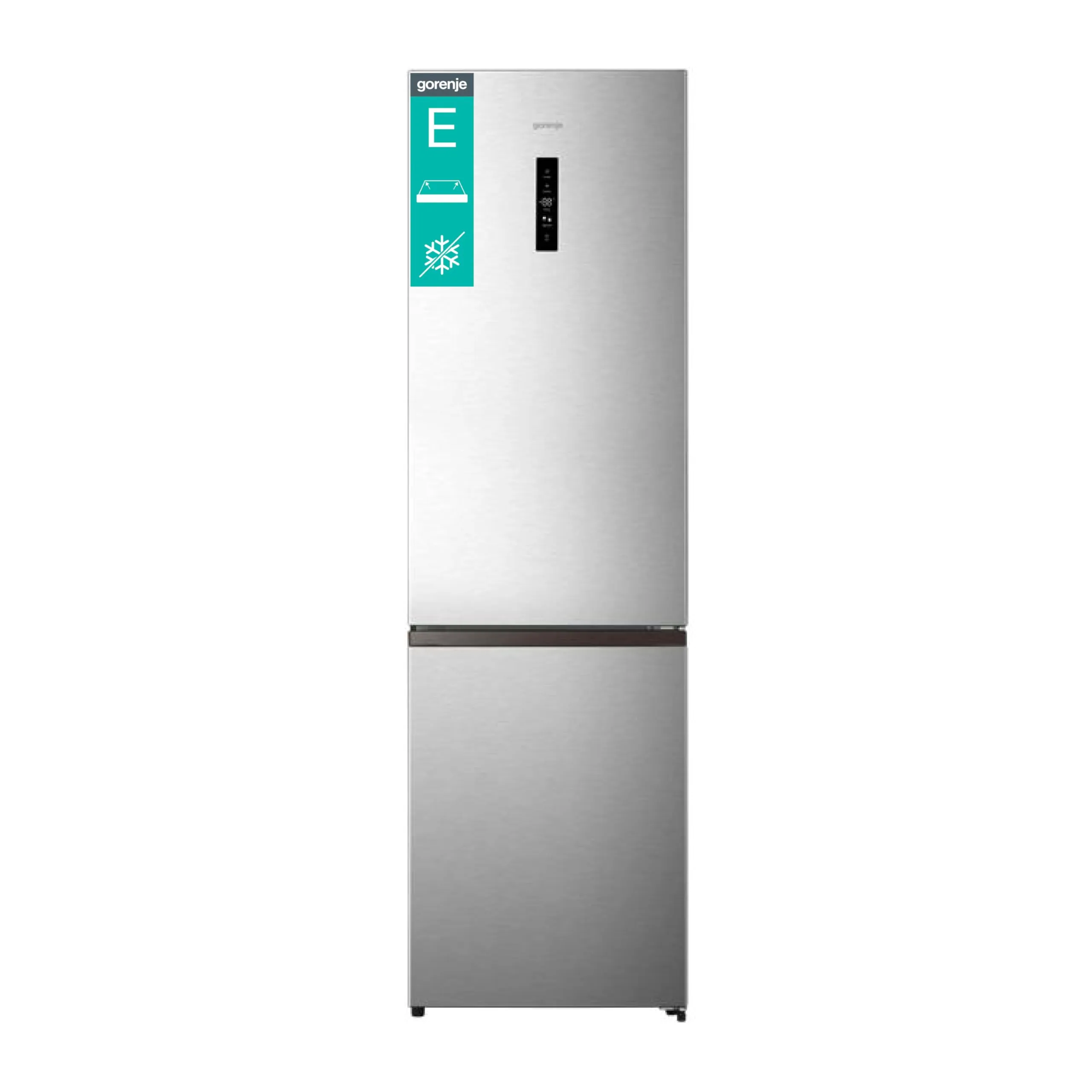 Gorenje NRK620EAXL4 Frigorifero Combinato Total No Frost, Inox, 200 cm, 336 litri, Classe E - immagine 1