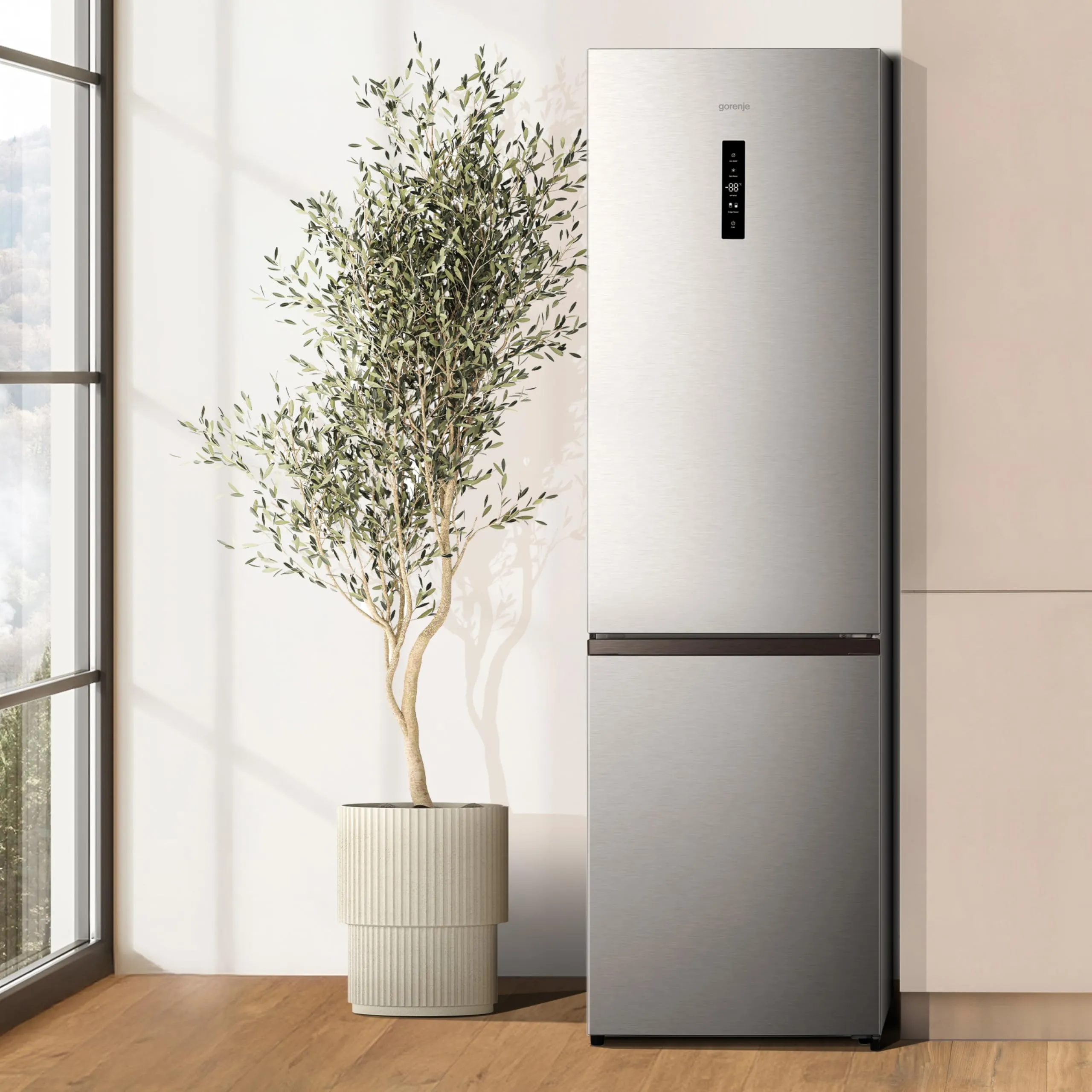 Gorenje NRK620EAXL4 Frigorifero Combinato Total No Frost, Inox, 200 cm, 336 litri, Classe E - immagine 10