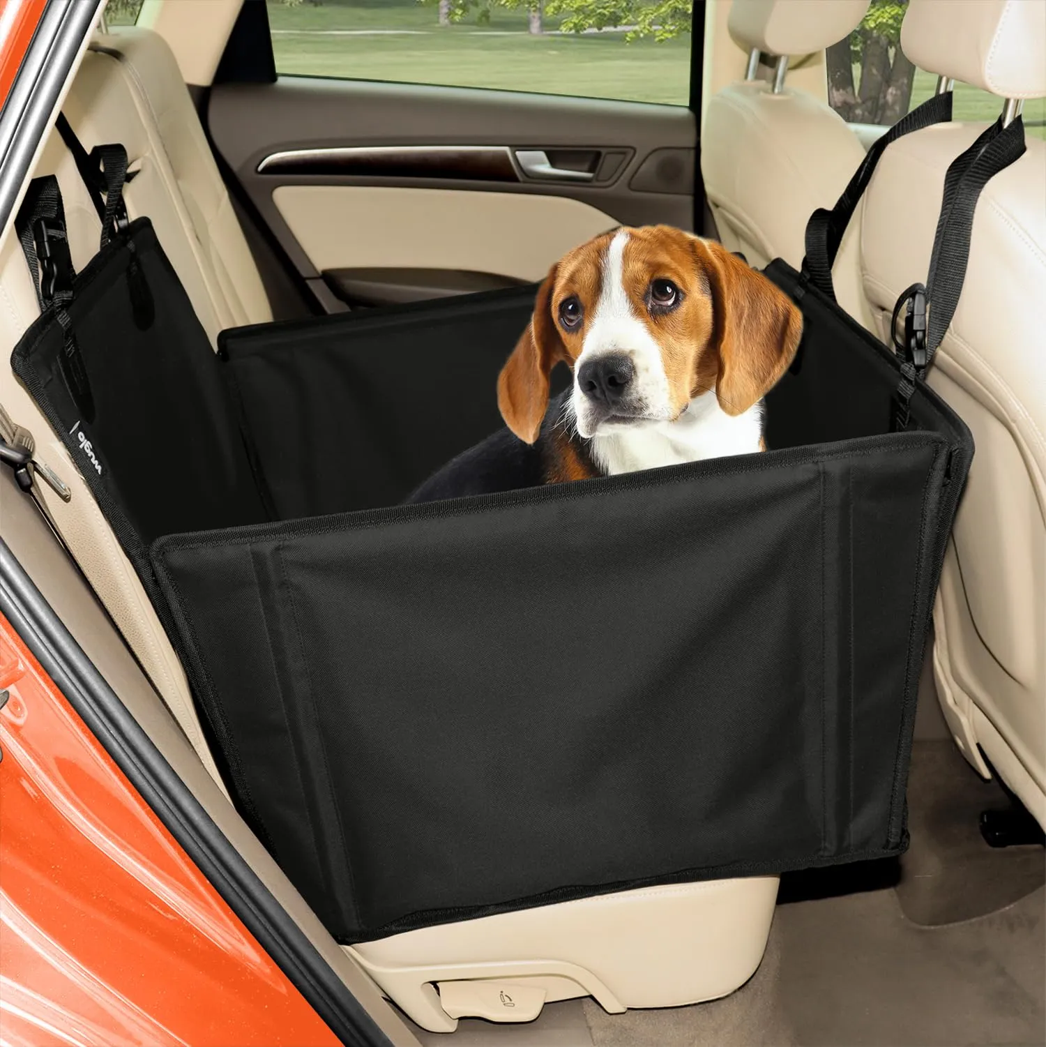 Wuglo Seggiolino Auto Cane Taglia M fino a 18 kg - immagine 1