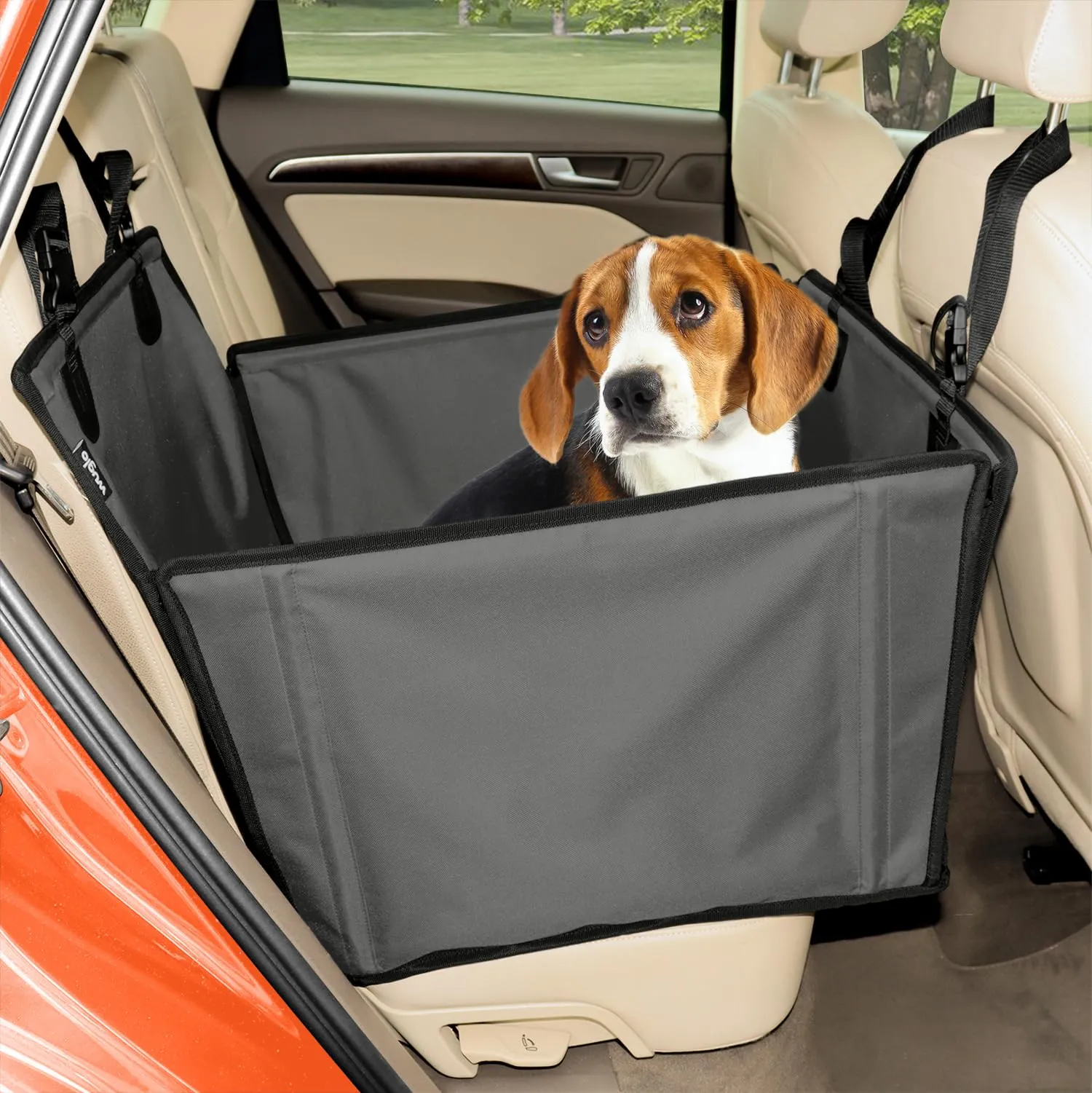 Wuglo Seggiolino Auto Cane Taglia M fino a 18 kg - immagine 1